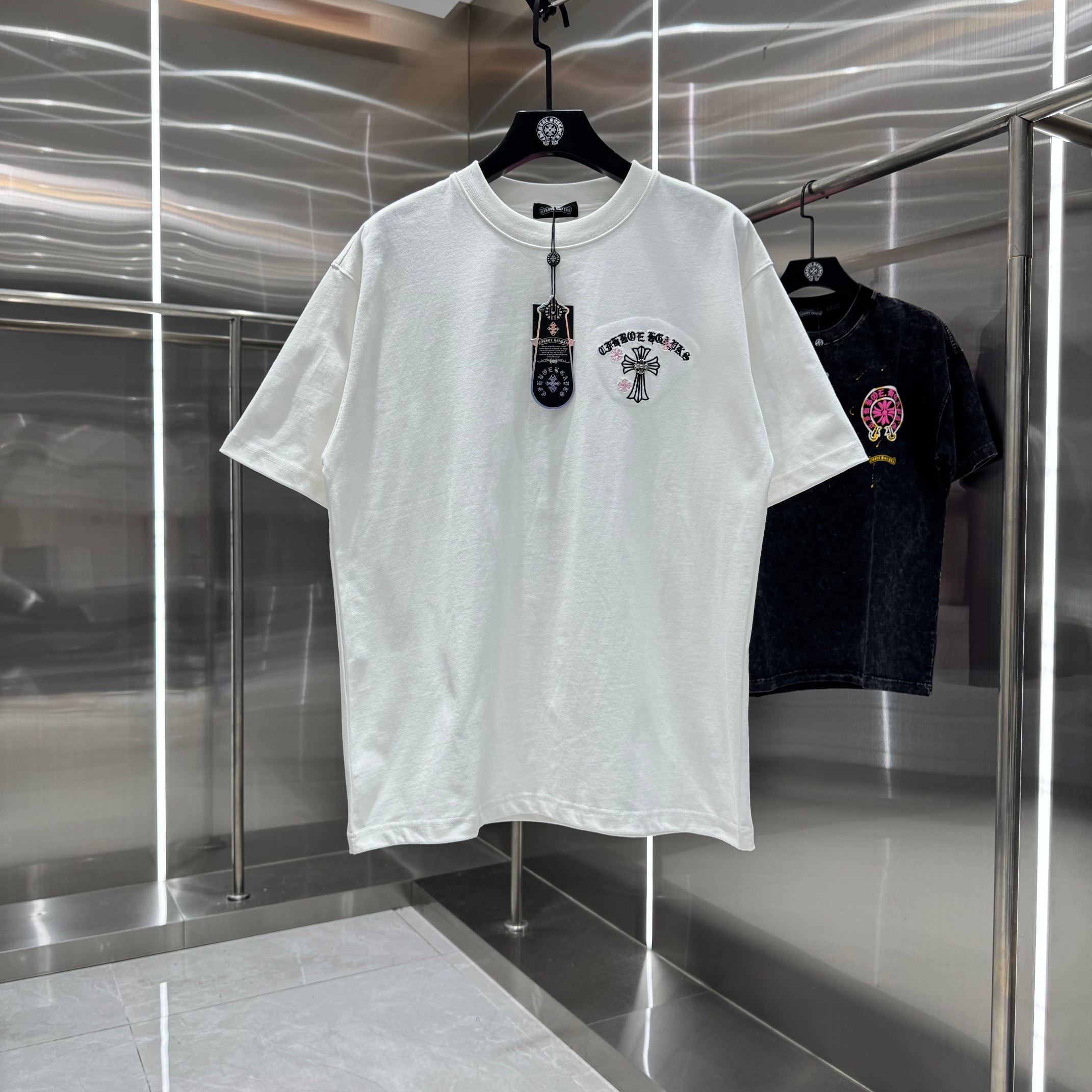 Chrome Hearts 克罗心 CH 春夏新款 2026 万针刺绣工艺短袖T恤 重工面料300克重