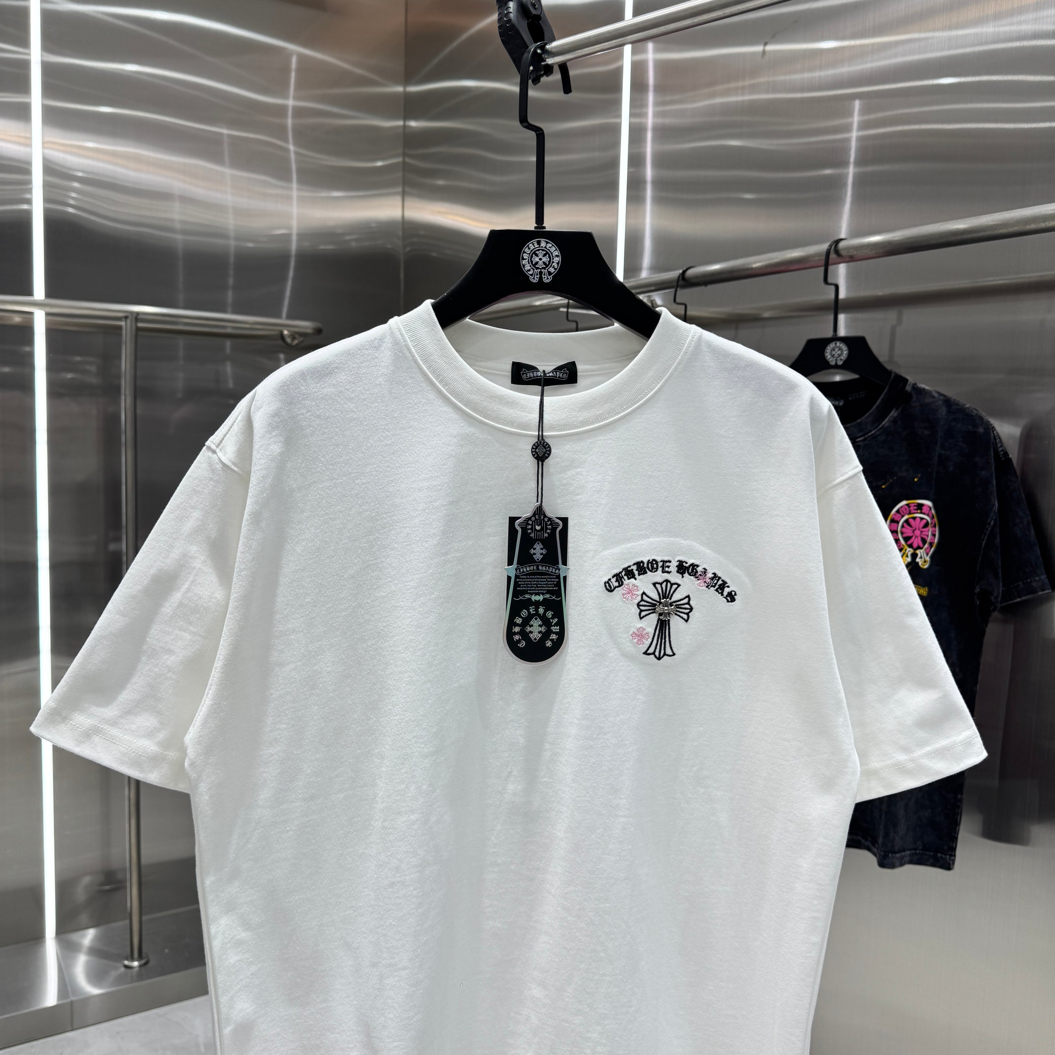 Chrome Hearts 克罗心 CH 春夏新款 2026 万针刺绣工艺短袖T恤 重工面料300克重