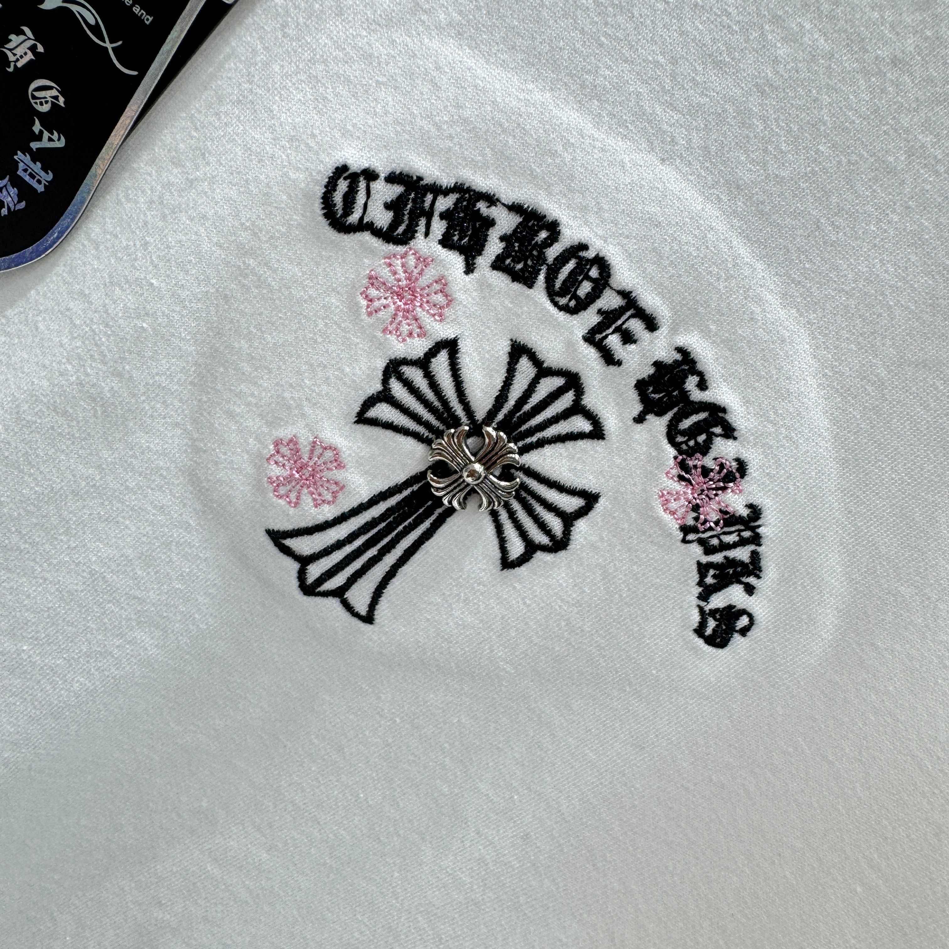 Chrome Hearts 克罗心 CH 春夏新款 2026 万针刺绣工艺短袖T恤 重工面料300克重
