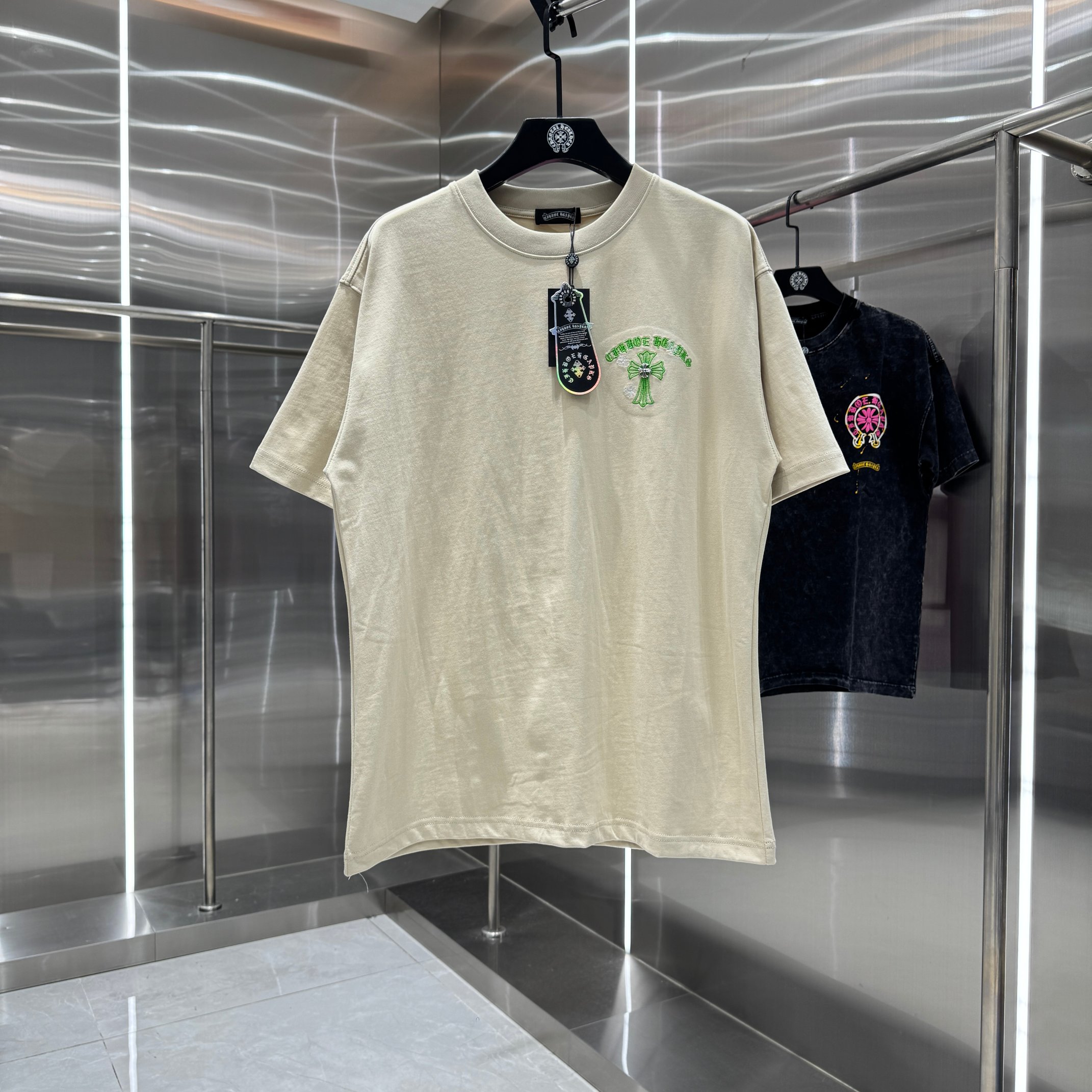 Chrome Hearts 克罗心 CH 春夏新款 2026 万针刺绣工艺短袖T恤 重工面料300克重