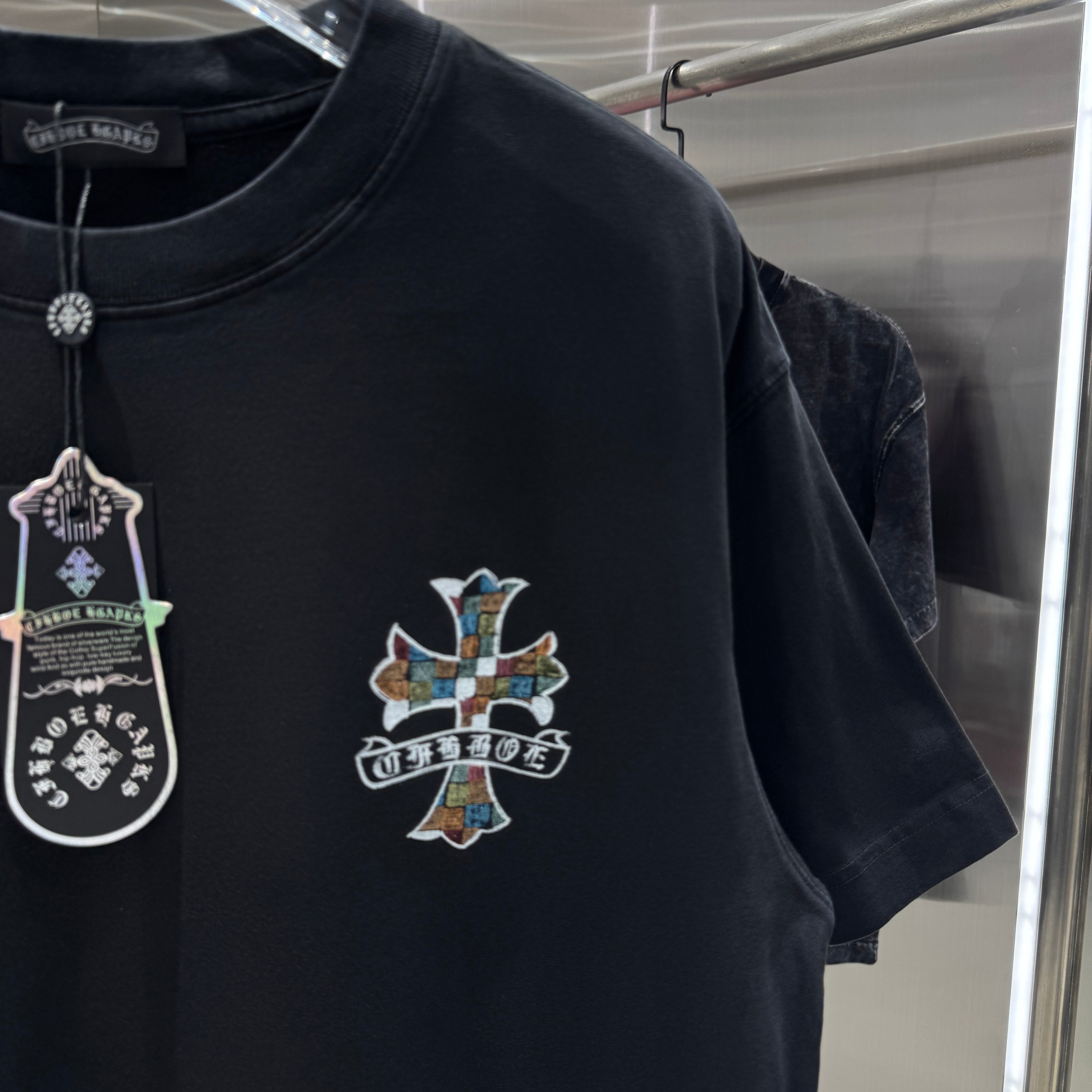 Chrome Hearts 克罗心 CH 春夏新款 2026 手绘印花工艺短袖T恤 重工水洗面料320克重
