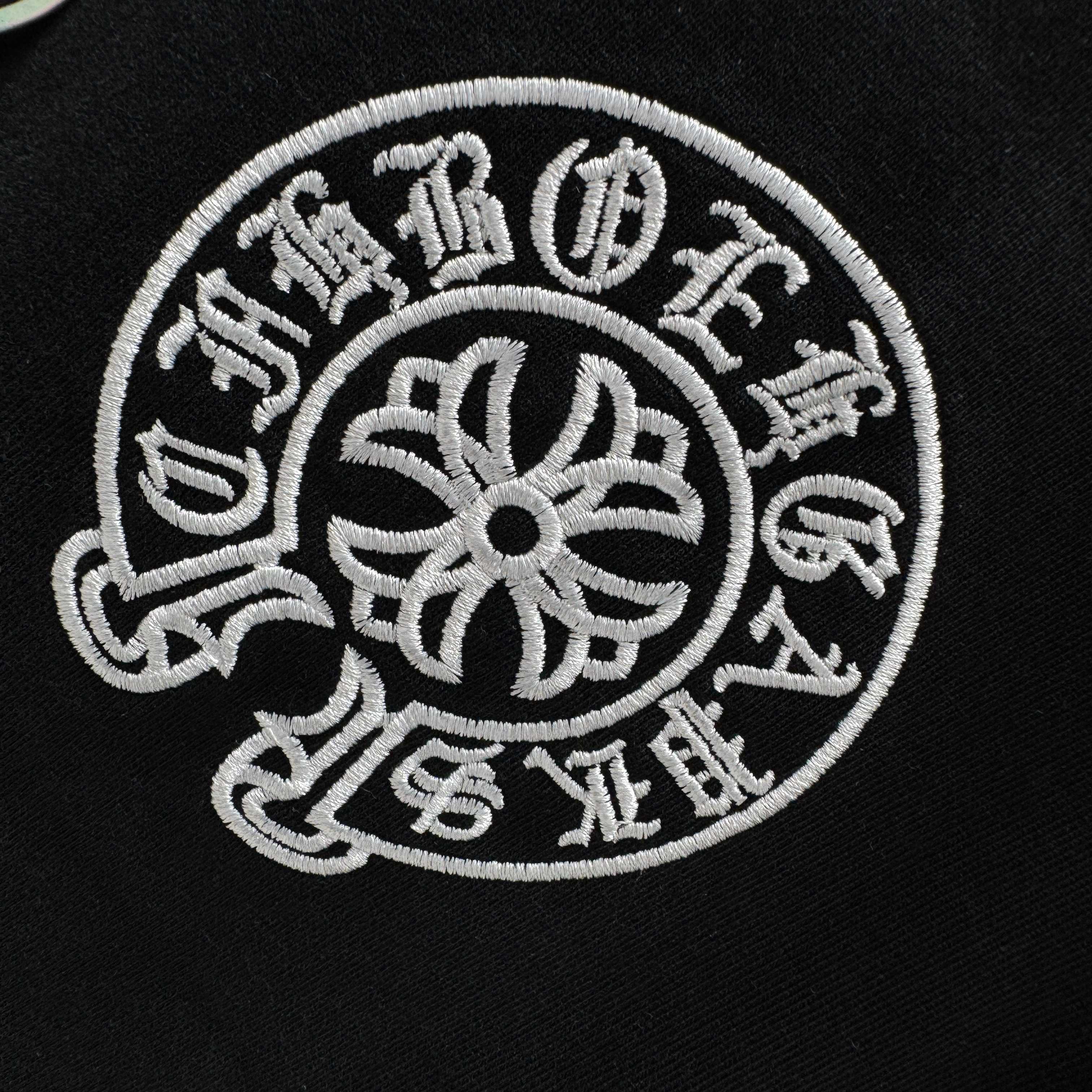 Chrome Hearts 克罗心 CH 春夏新款 2026 彩色马蹄万针刺绣工艺短袖T恤 重工水洗面料300克重