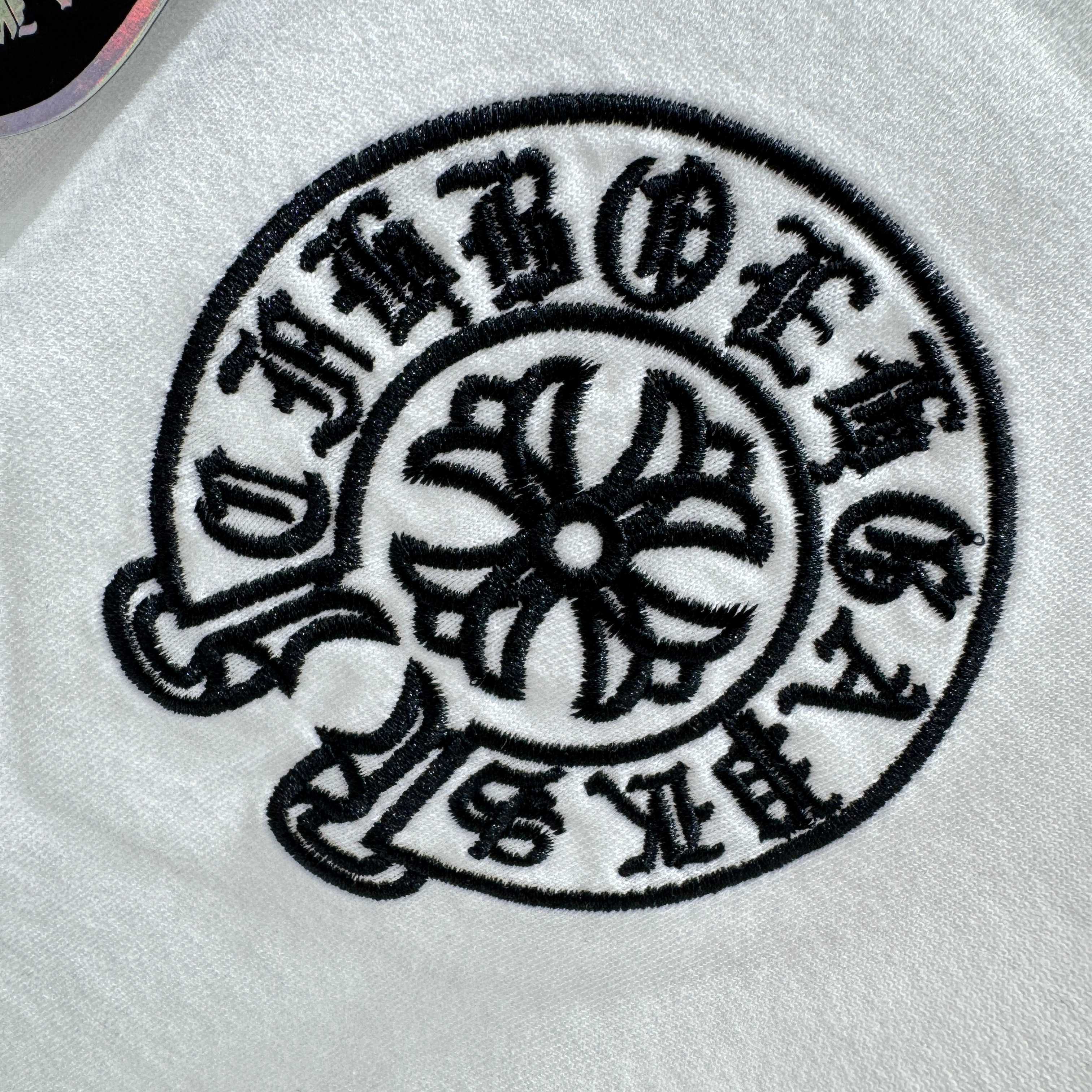 Chrome Hearts 克罗心 CH 春夏新款 2026 彩色马蹄万针刺绣工艺短袖T恤 重工水洗面料300克重