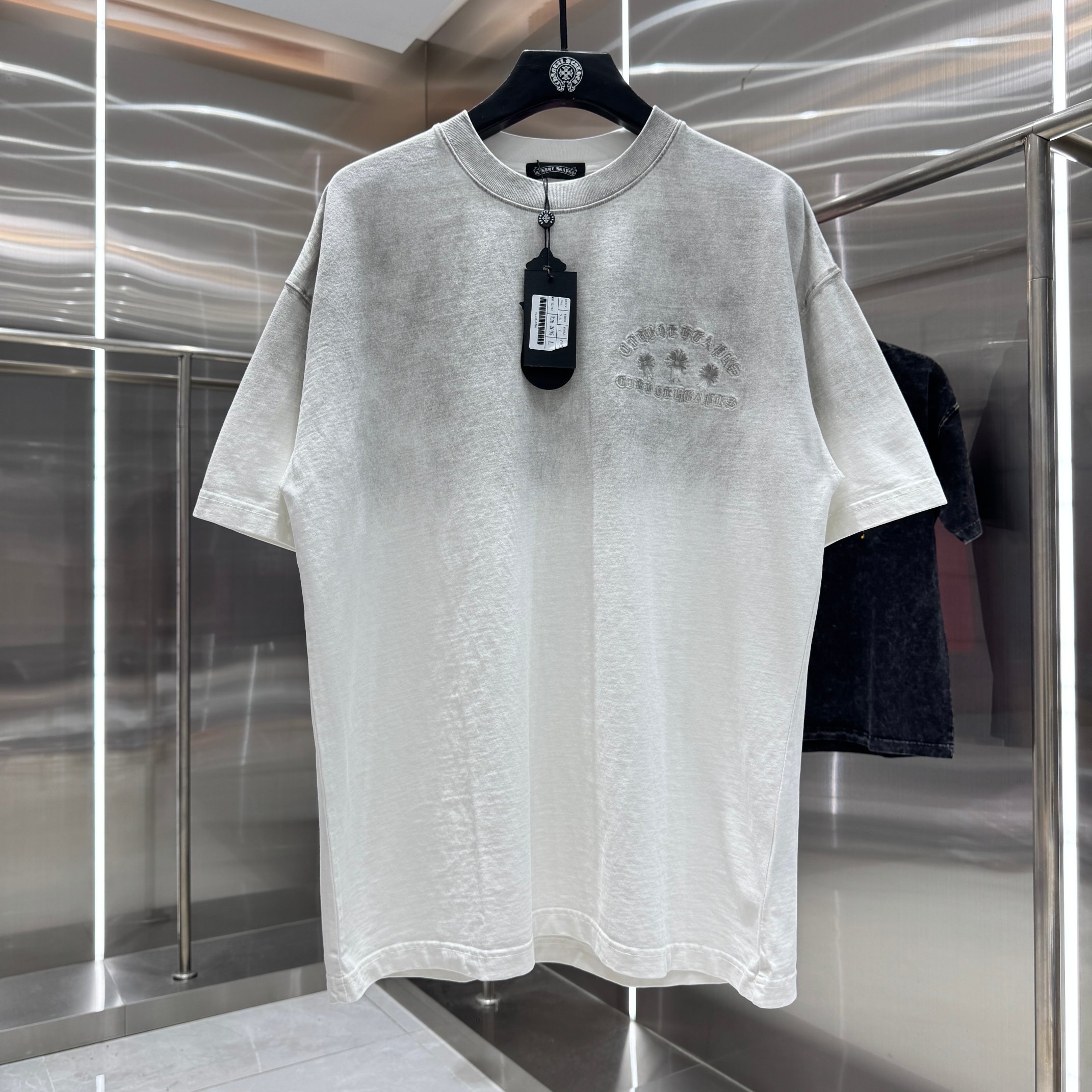 Chrome Hearts 克罗心 CH 春夏新款 2026 贴布绣绣花工艺短袖T恤 重工水洗面料350克重