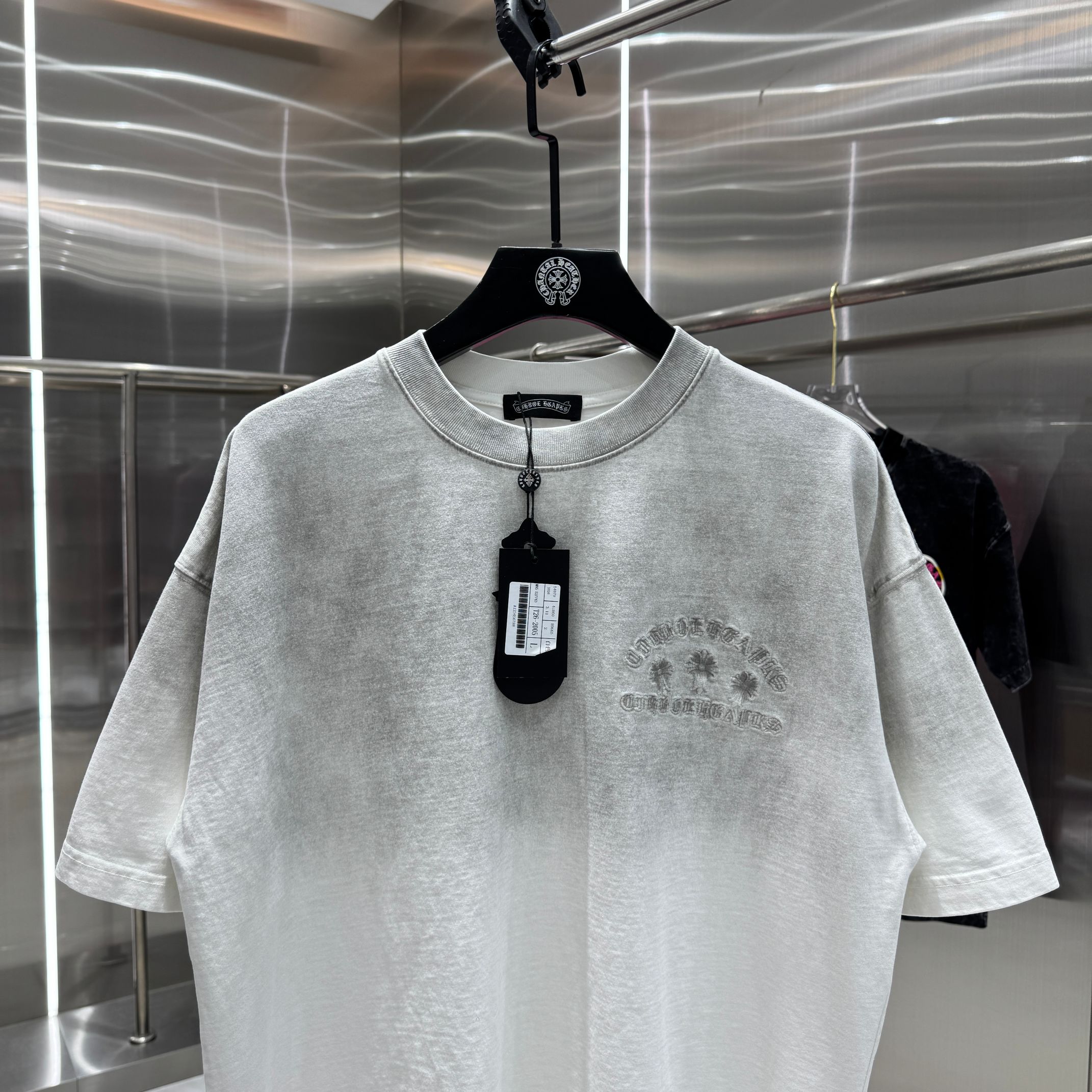 Chrome Hearts 克罗心 CH 春夏新款 2026 贴布绣绣花工艺短袖T恤 重工水洗面料350克重