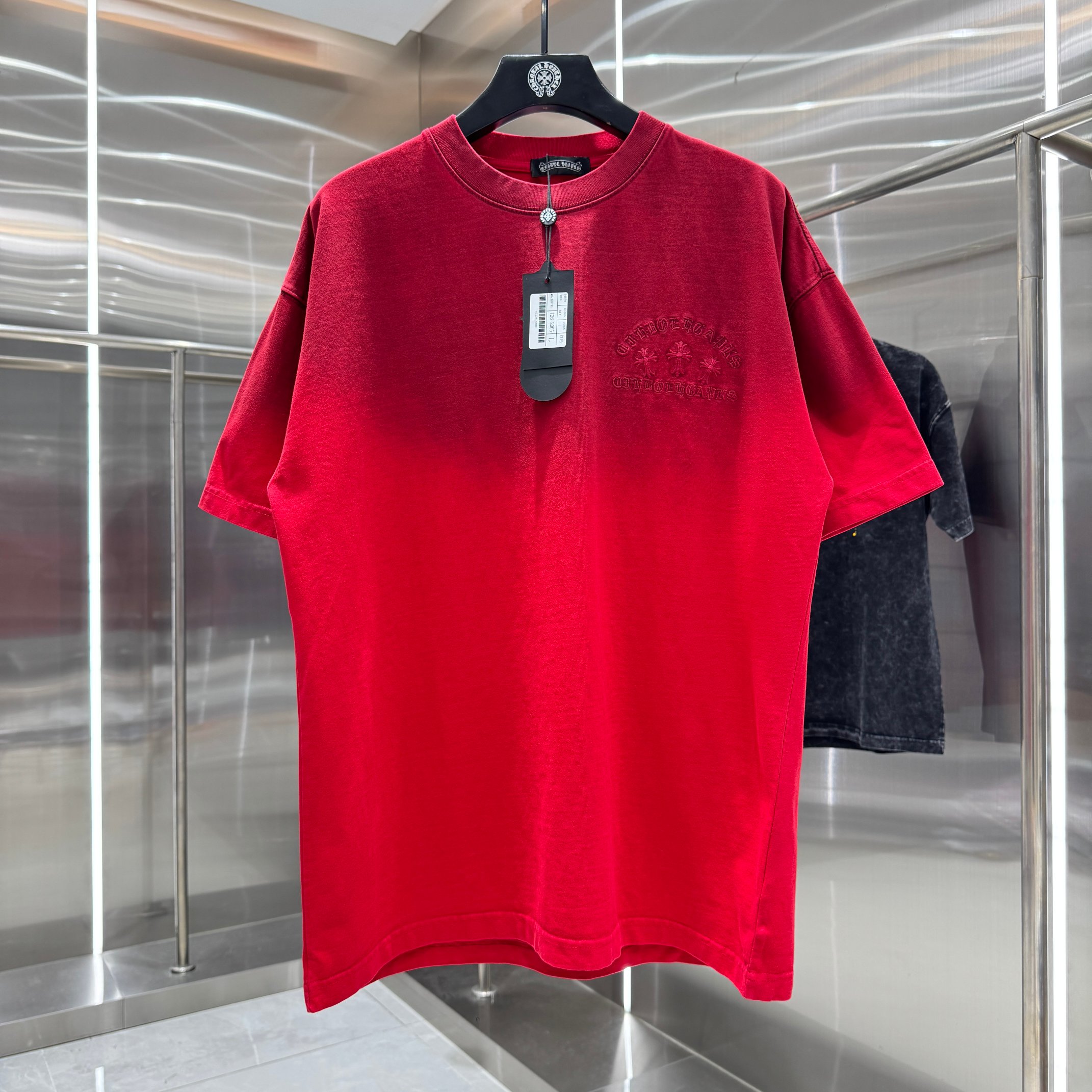 Chrome Hearts 克罗心 CH 春夏新款 2026 贴布绣绣花工艺短袖T恤 重工水洗面料350克重