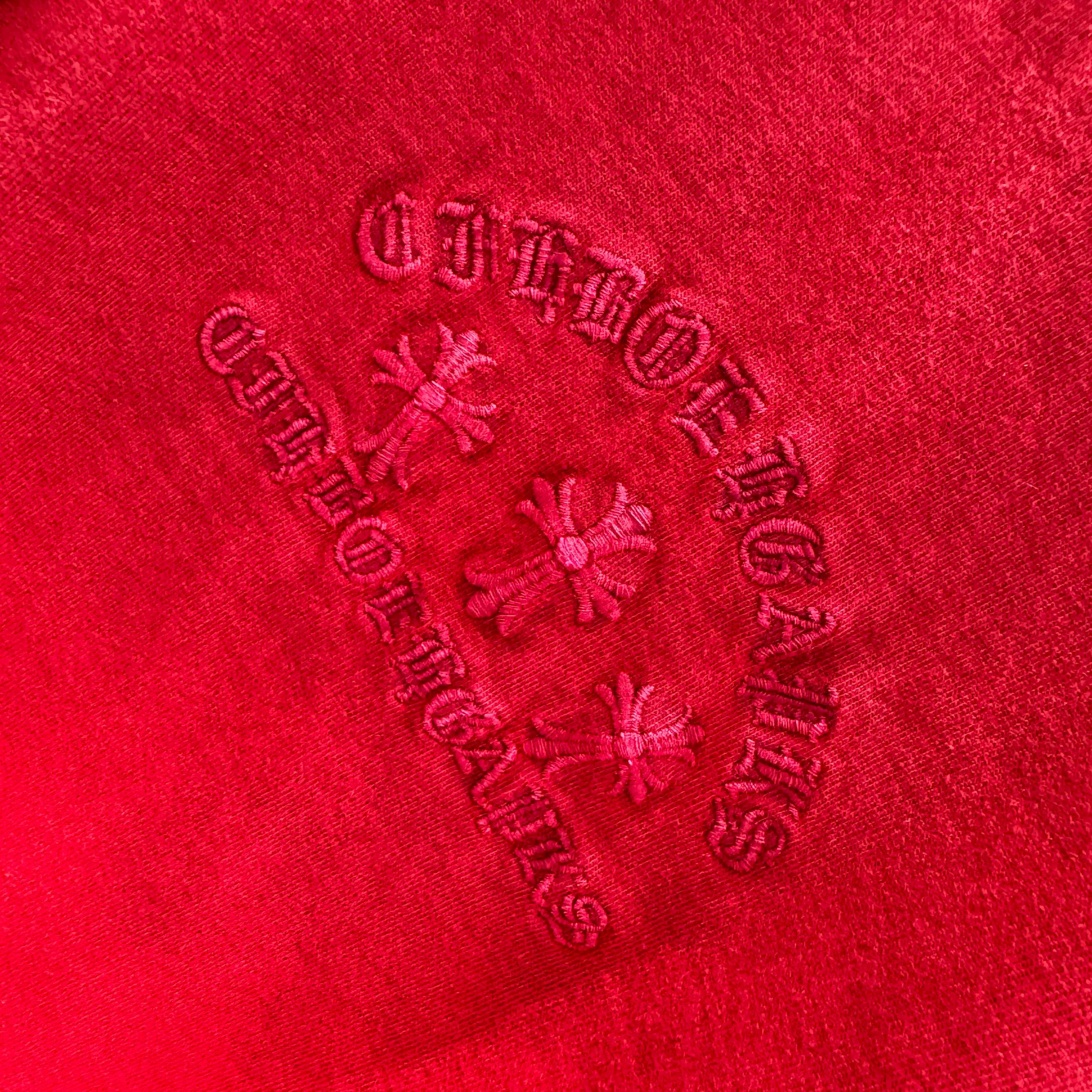 Chrome Hearts 克罗心 CH 春夏新款 2026 贴布绣绣花工艺短袖T恤 重工水洗面料350克重