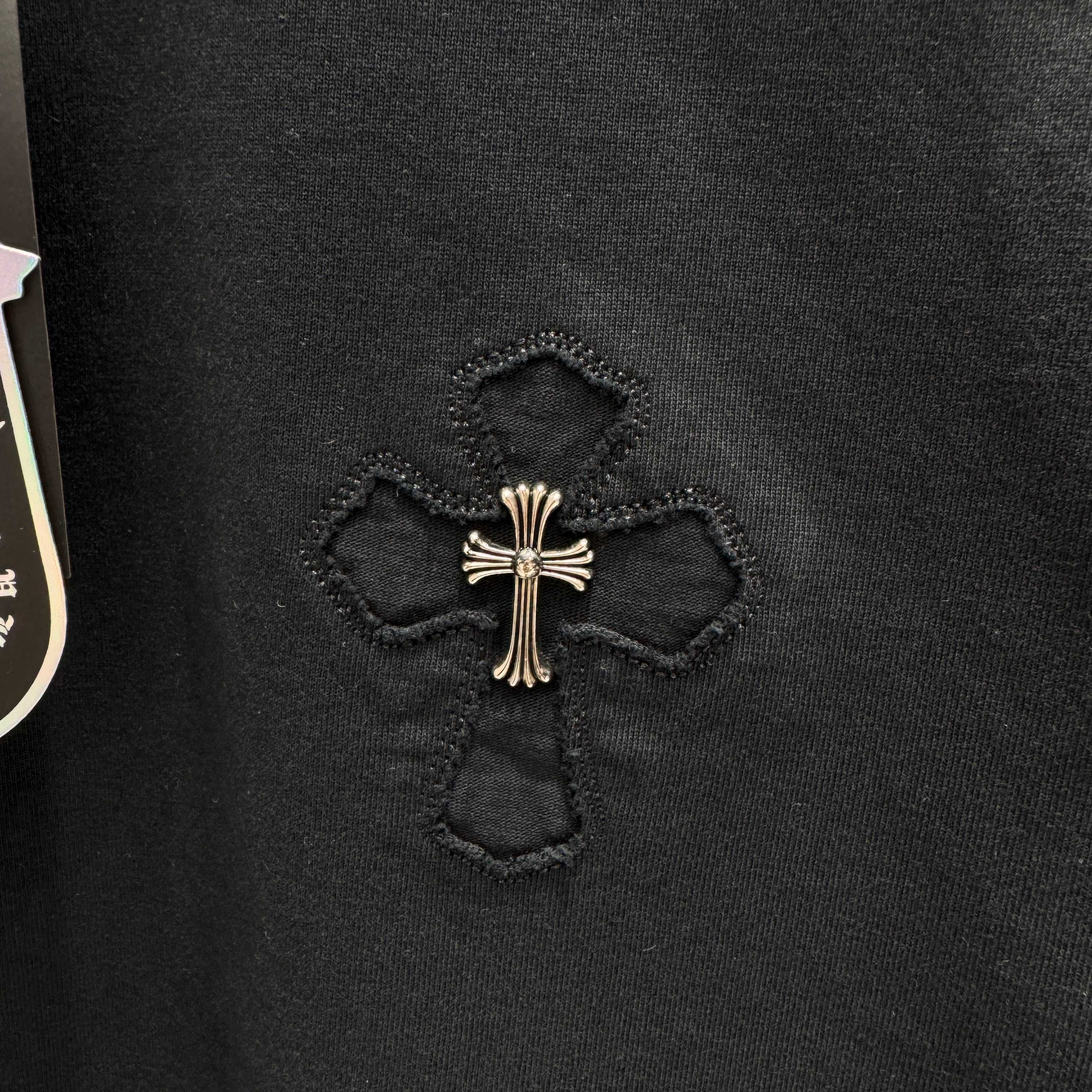 Chrome Hearts 克罗心 CH 春夏新款 2026 重工水洗贴布绣 万针刺绣工艺短袖T恤 重工面料310克重
