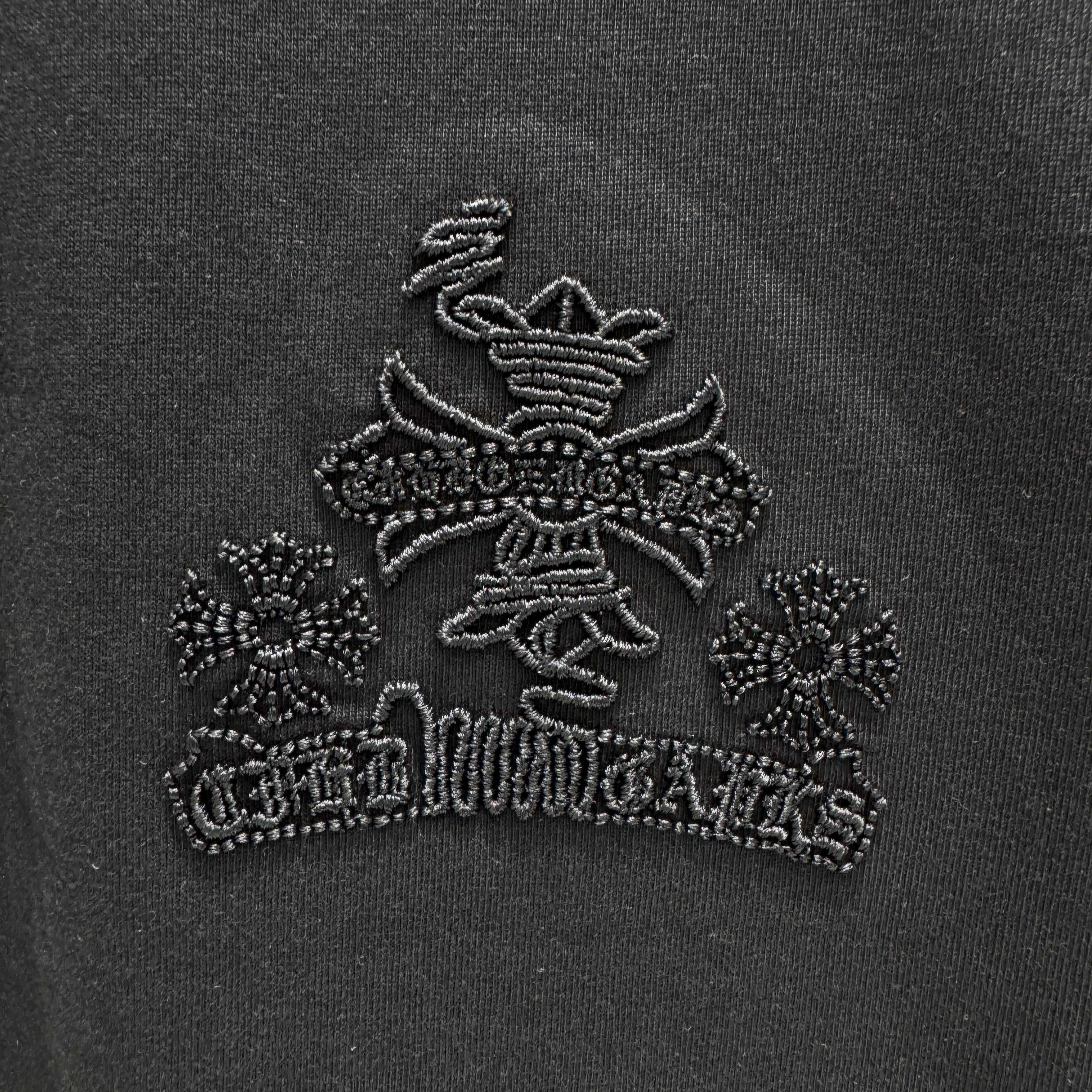 Chrome Hearts 克罗心 CH 春夏新款 2026 重工水洗镂空绣 万针刺绣工艺短袖T恤 重工面料300克重