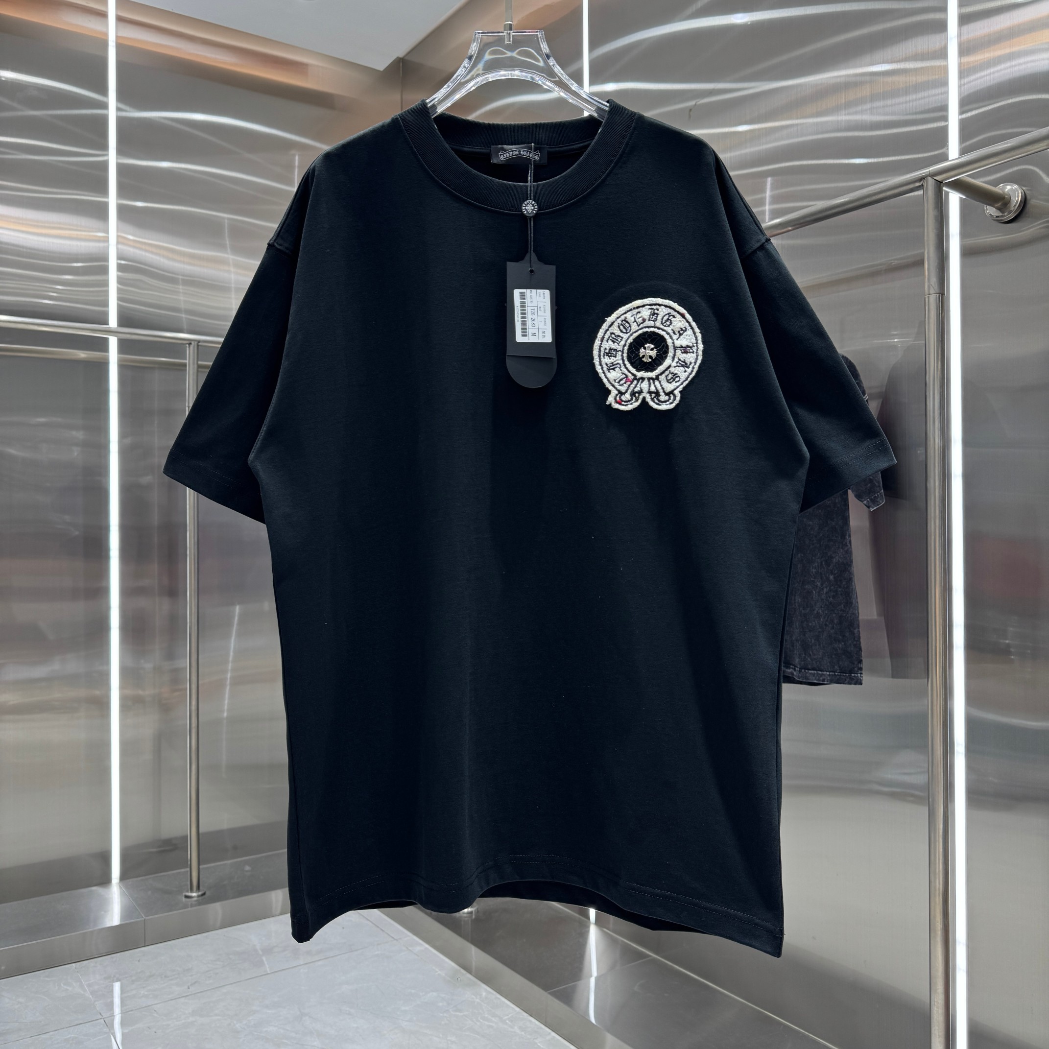 Chrome Hearts 克罗心 CH 春夏新款 2026 重工小香风贴布绣花工艺短袖T恤 重工面料300克重