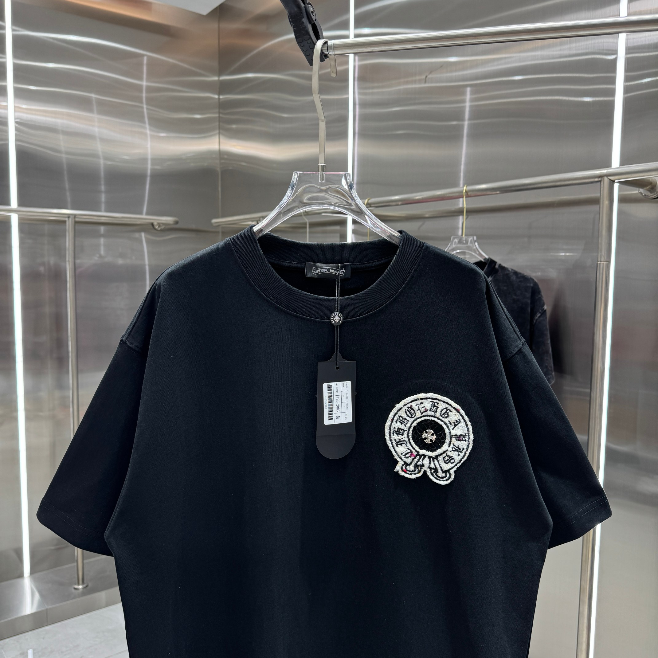 Chrome Hearts 克罗心 CH 春夏新款 2026 重工小香风贴布绣花工艺短袖T恤 重工面料300克重
