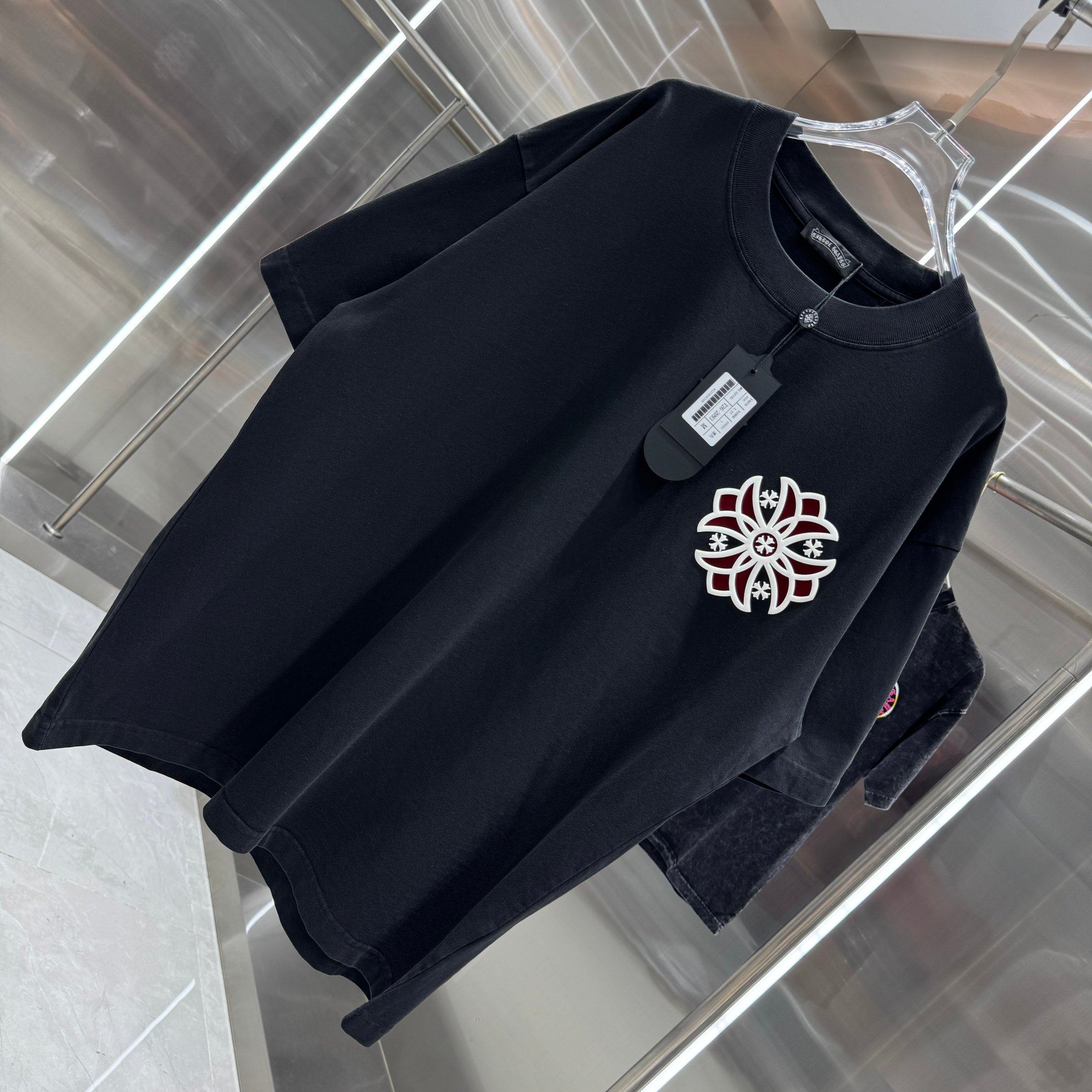 Chrome Hearts 克罗心 CH 春夏新款 2026 十字架工艺短袖T恤 重工面料300克重