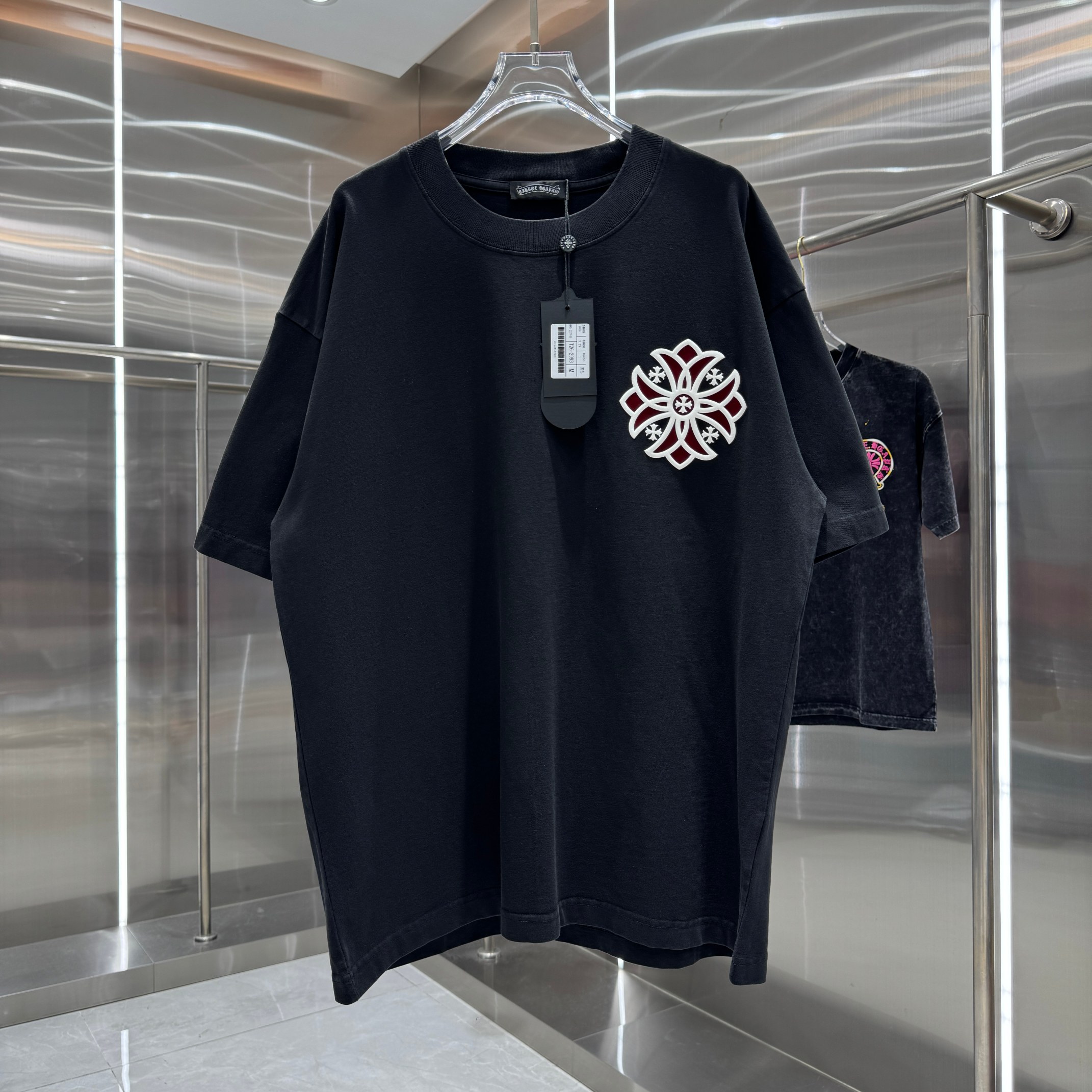 Chrome Hearts 克罗心 CH 春夏新款 2026 十字架工艺短袖T恤 重工面料300克重