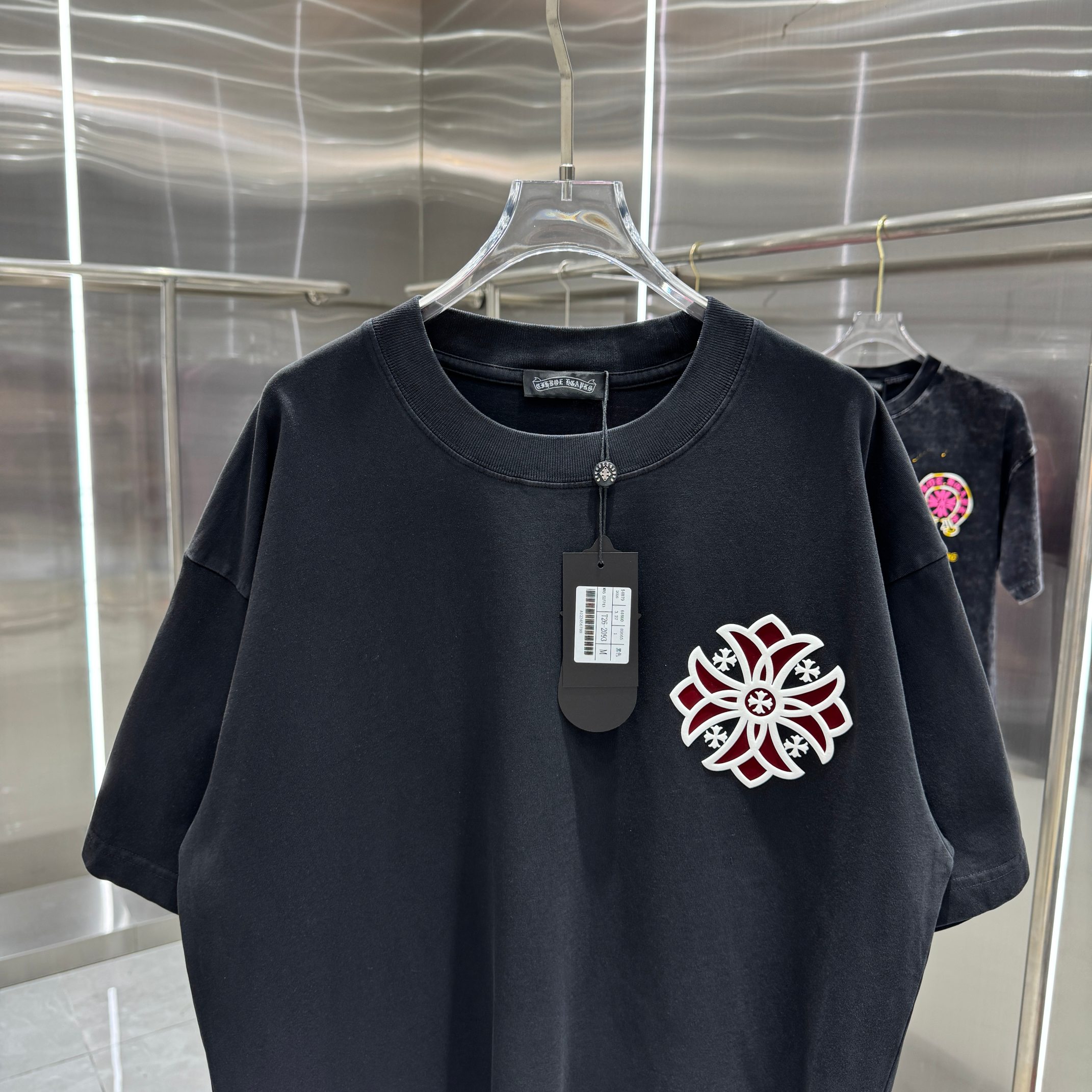Chrome Hearts 克罗心 CH 春夏新款 2026 十字架工艺短袖T恤 重工面料300克重