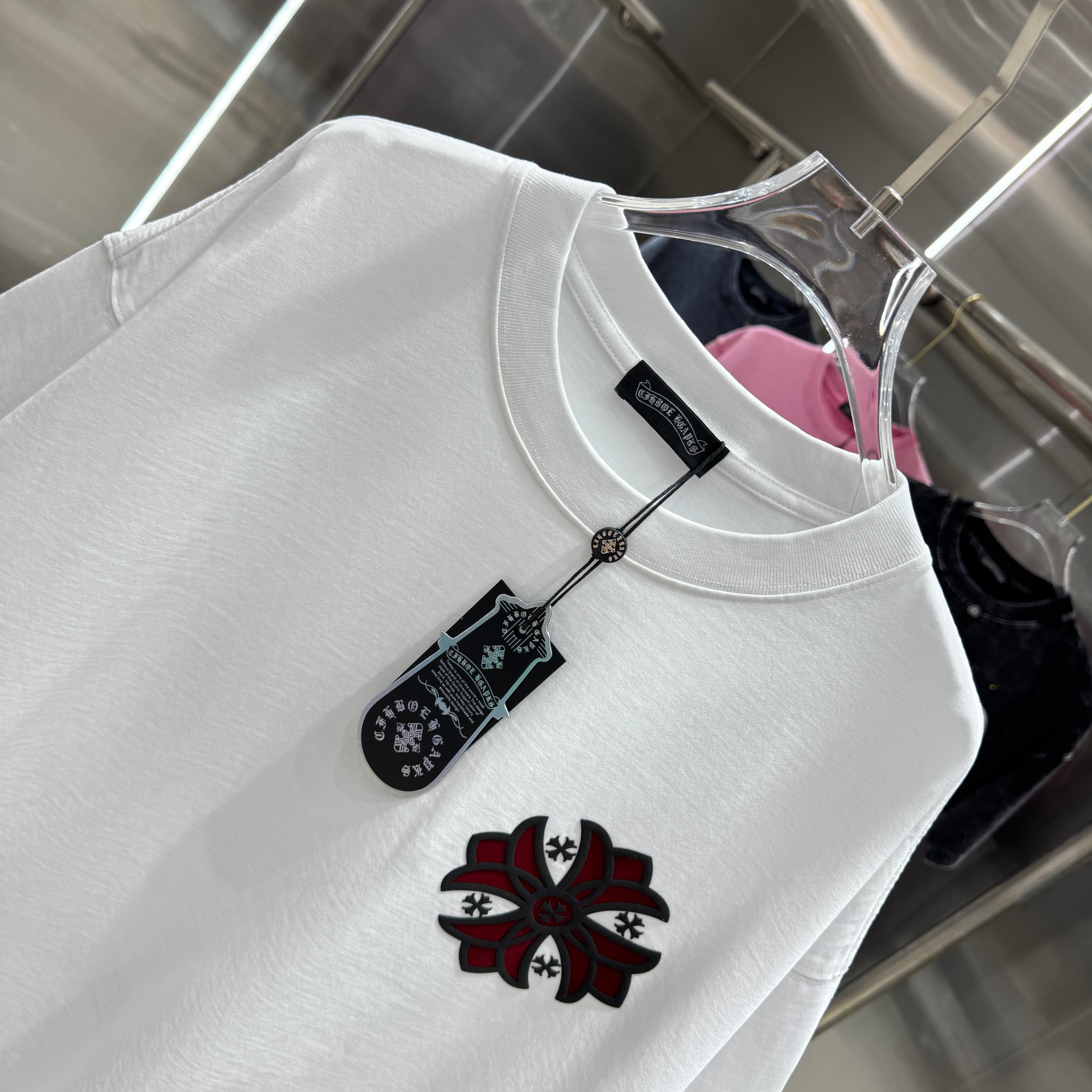 Chrome Hearts 克罗心 CH 春夏新款 2026 十字架工艺短袖T恤 重工面料300克重