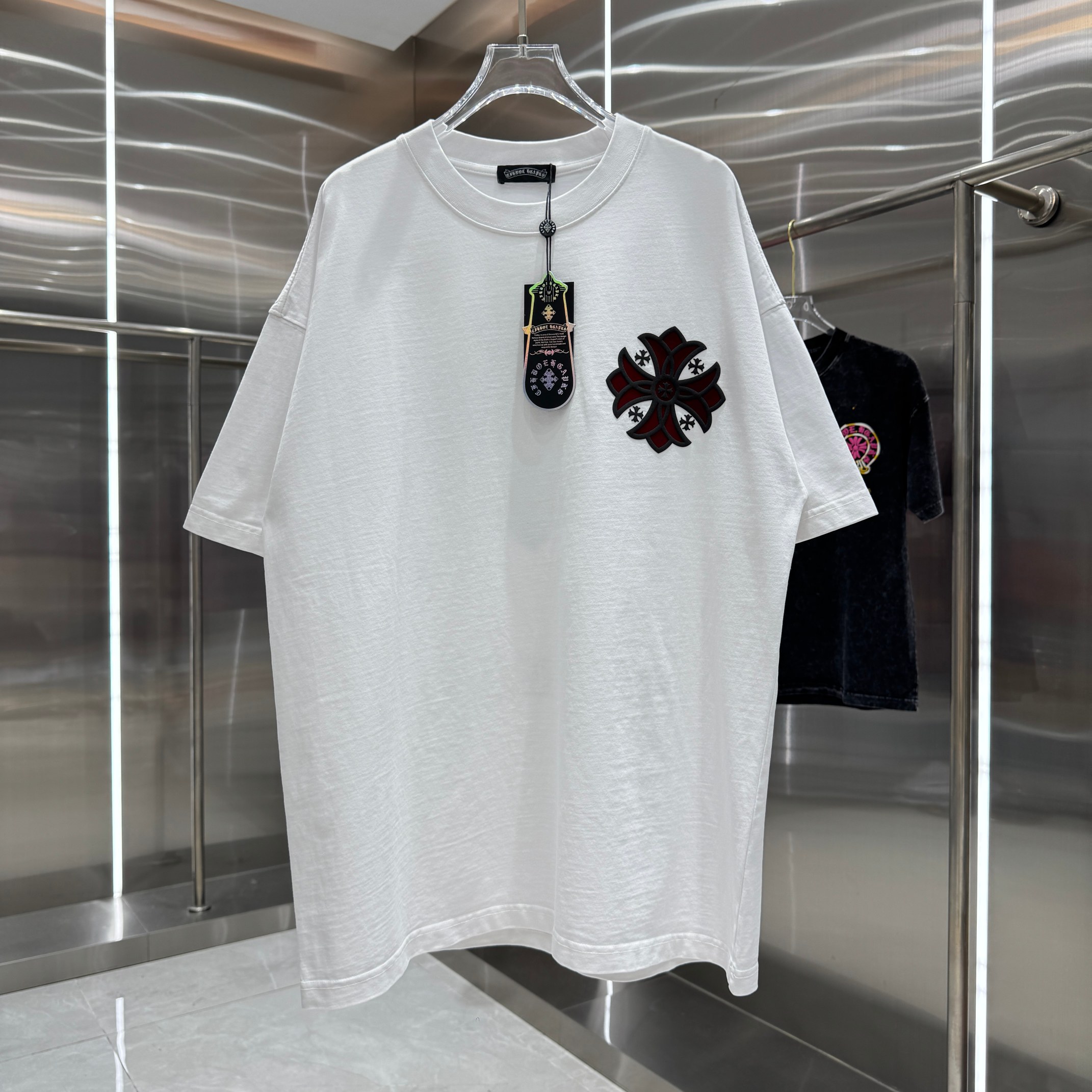 Chrome Hearts 克罗心 CH 春夏新款 2026 十字架工艺短袖T恤 重工面料300克重