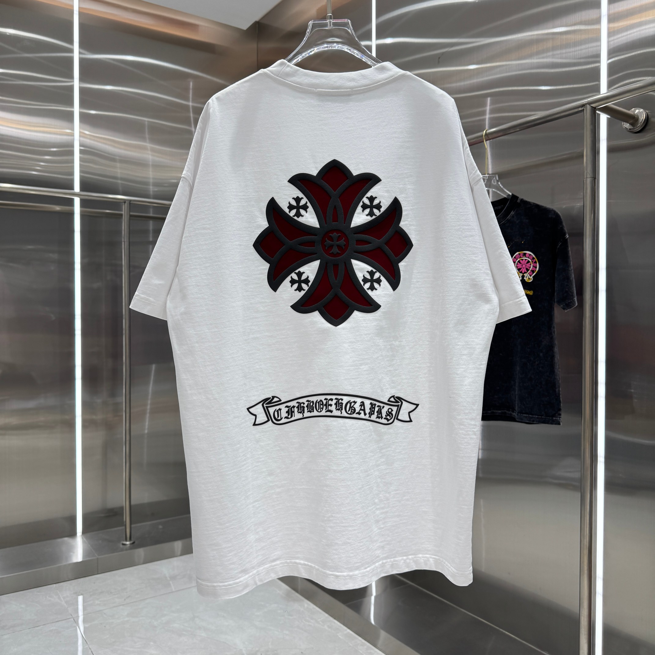 Chrome Hearts 克罗心 CH 春夏新款 2026 十字架工艺短袖T恤 重工面料300克重