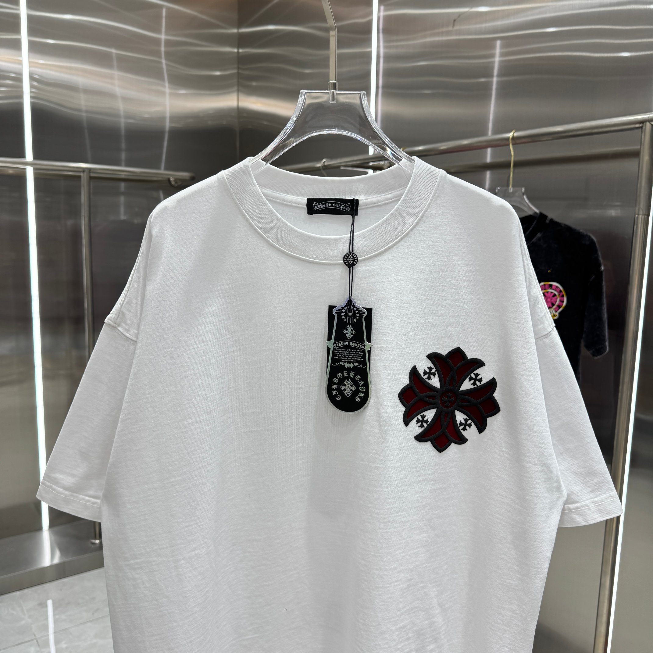 Chrome Hearts 克罗心 CH 春夏新款 2026 十字架工艺短袖T恤 重工面料300克重