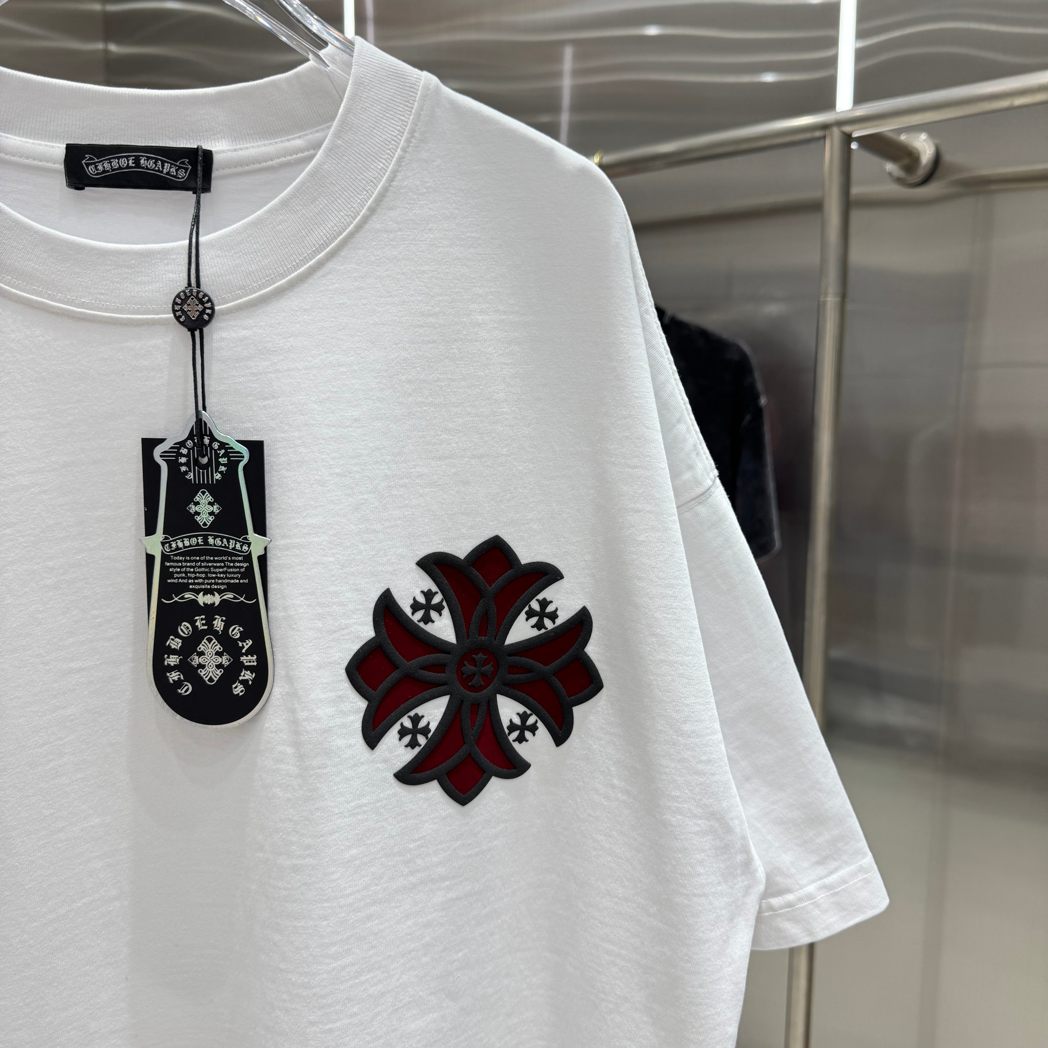Chrome Hearts 克罗心 CH 春夏新款 2026 十字架工艺短袖T恤 重工面料300克重