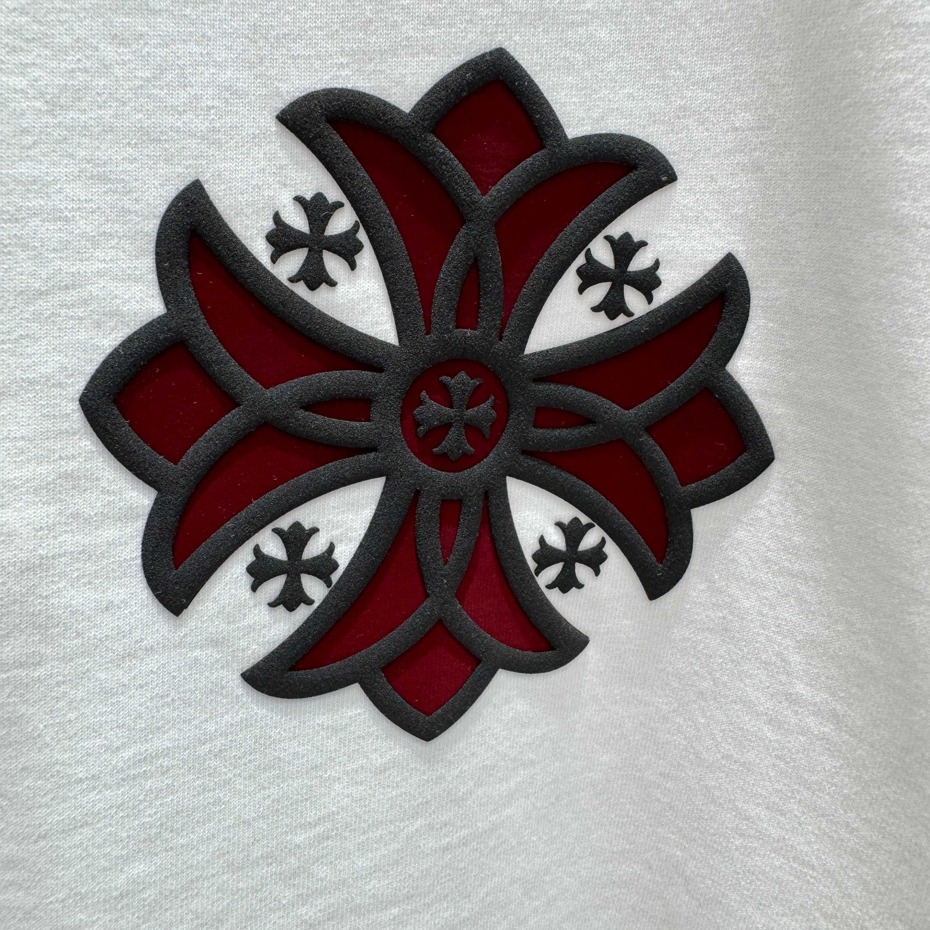 Chrome Hearts 克罗心 CH 春夏新款 2026 十字架工艺短袖T恤 重工面料300克重