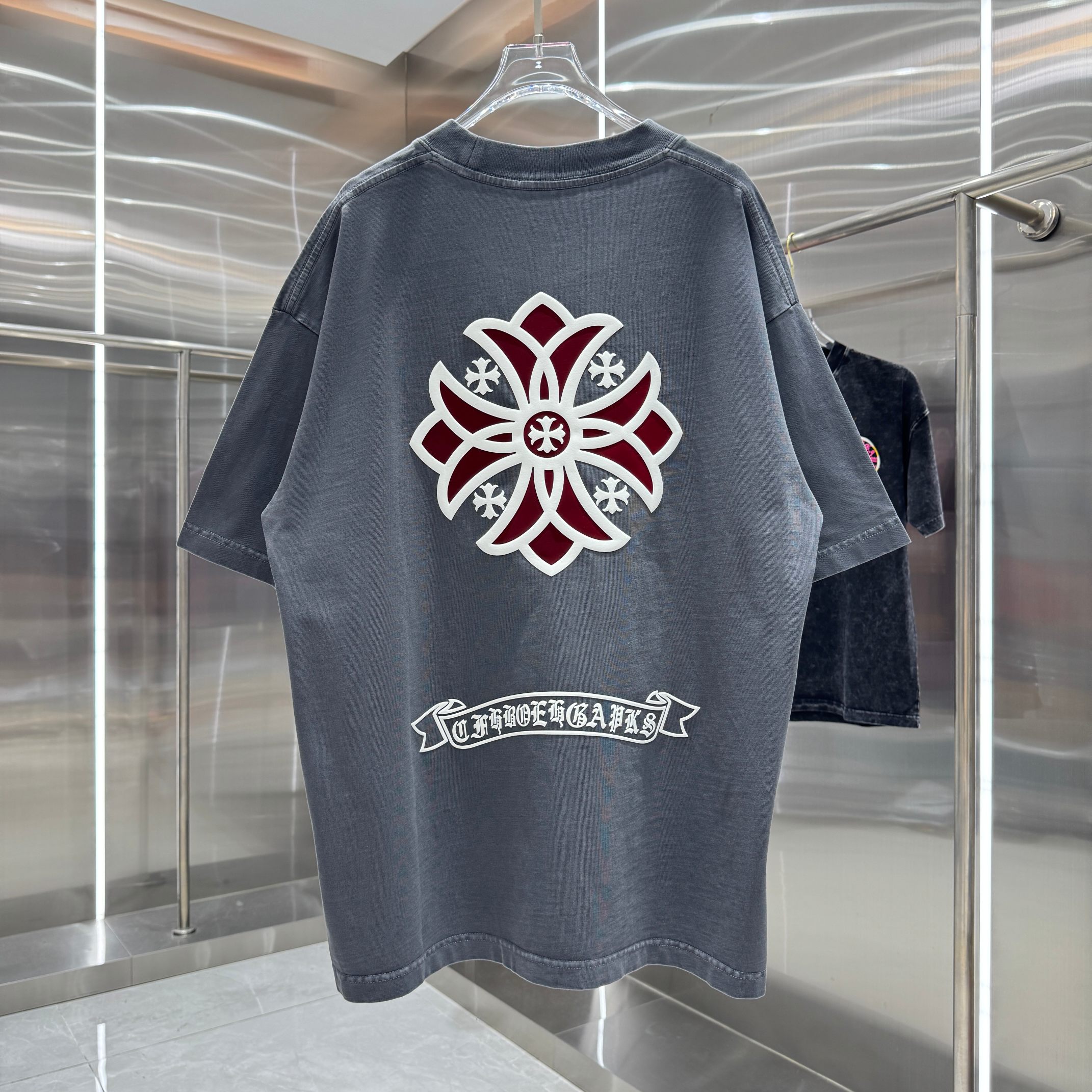 Chrome Hearts 克罗心 CH 春夏新款 2026 十字架工艺短袖T恤 重工面料300克重