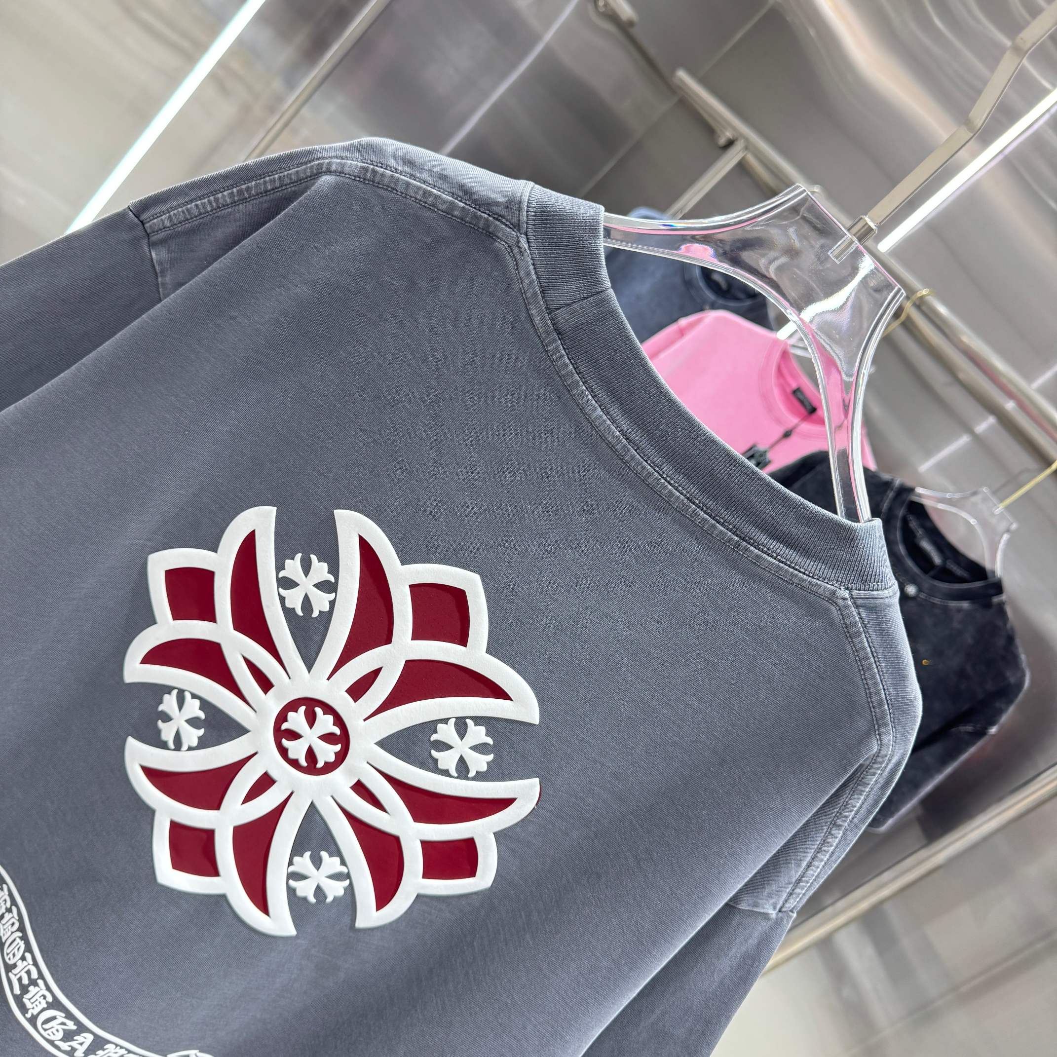 Chrome Hearts 克罗心 CH 春夏新款 2026 十字架工艺短袖T恤 重工面料300克重