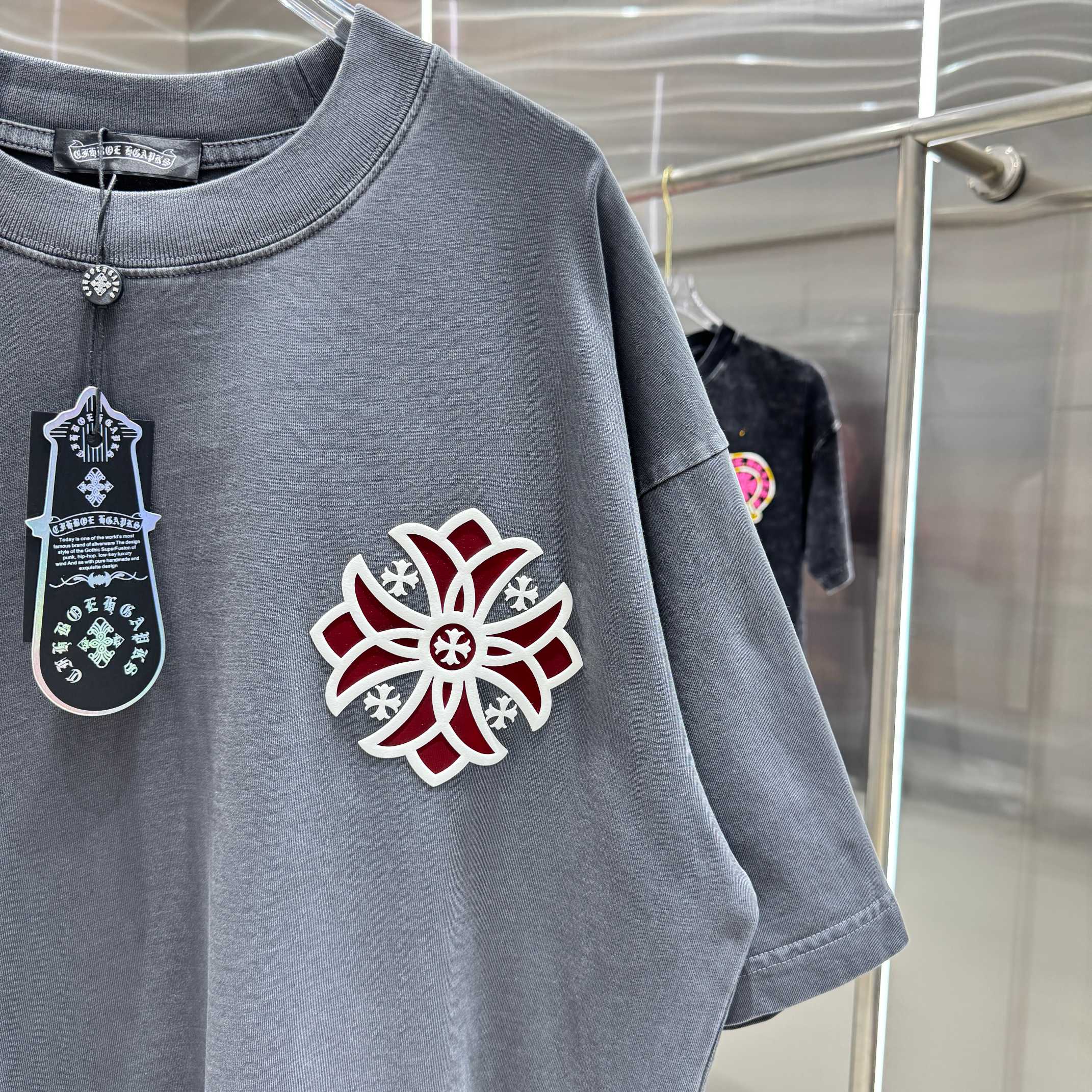 Chrome Hearts 克罗心 CH 春夏新款 2026 十字架工艺短袖T恤 重工面料300克重