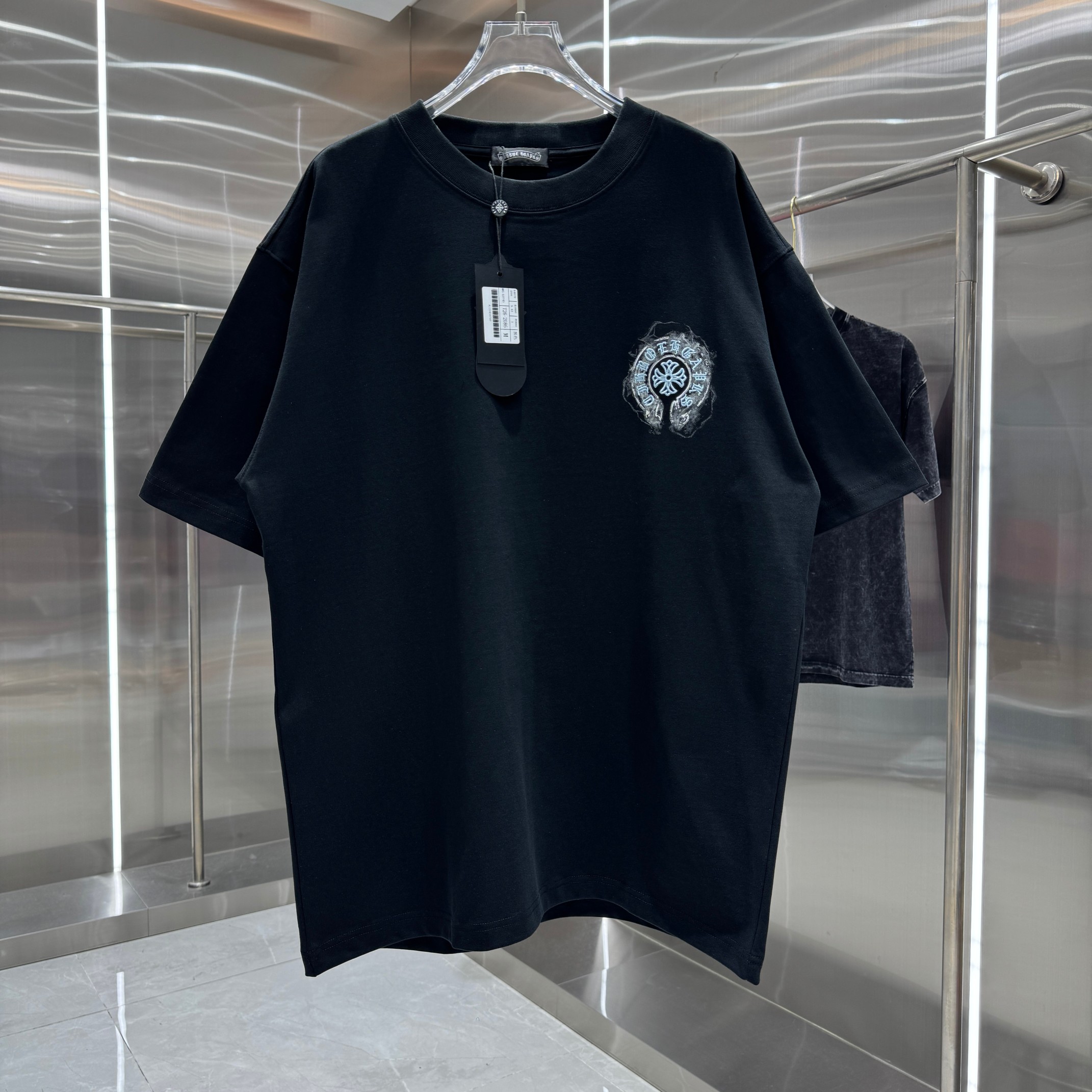 Chrome Hearts 克罗心 CH 春夏新款 2026 重工刺绣工艺短袖T恤 重工面料300克重