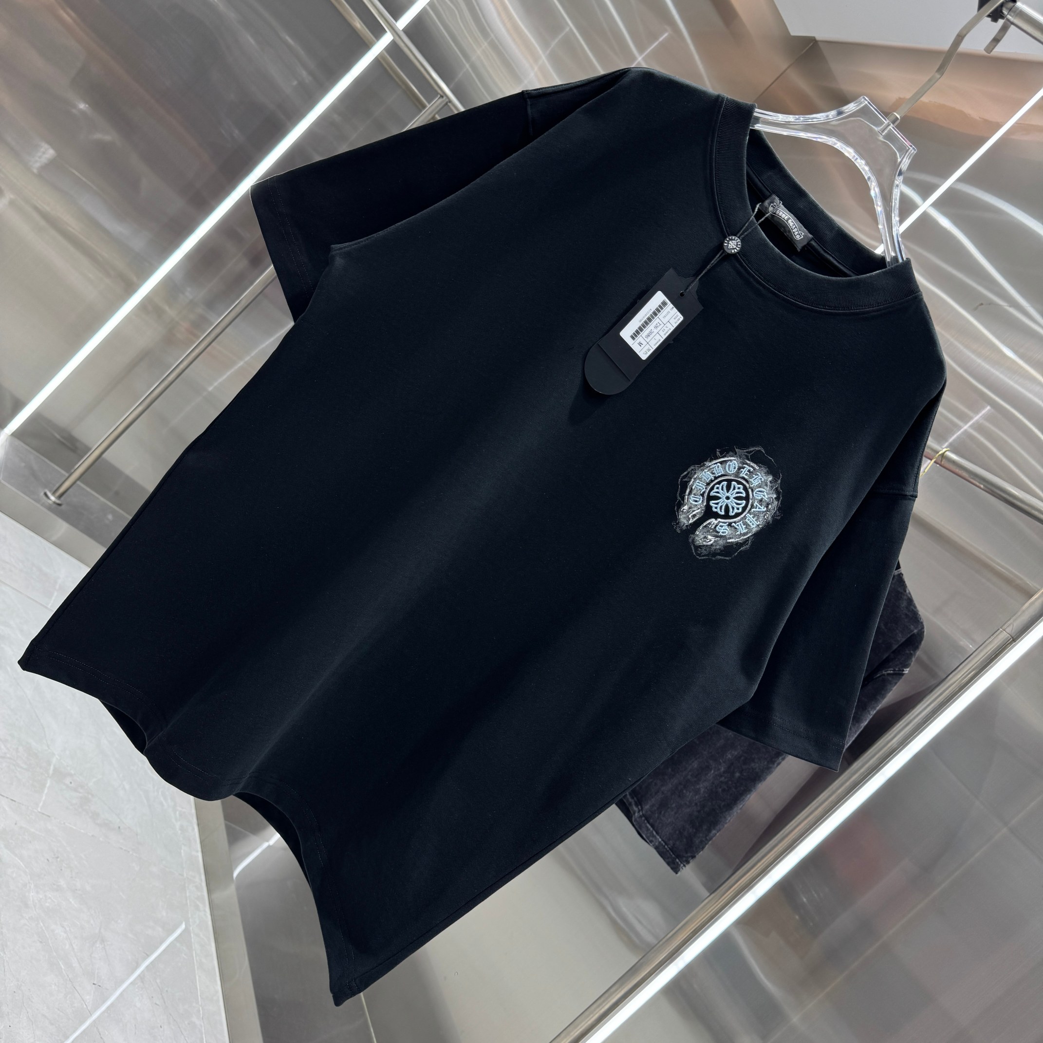 Chrome Hearts 克罗心 CH 春夏新款 2026 重工刺绣工艺短袖T恤 重工面料300克重
