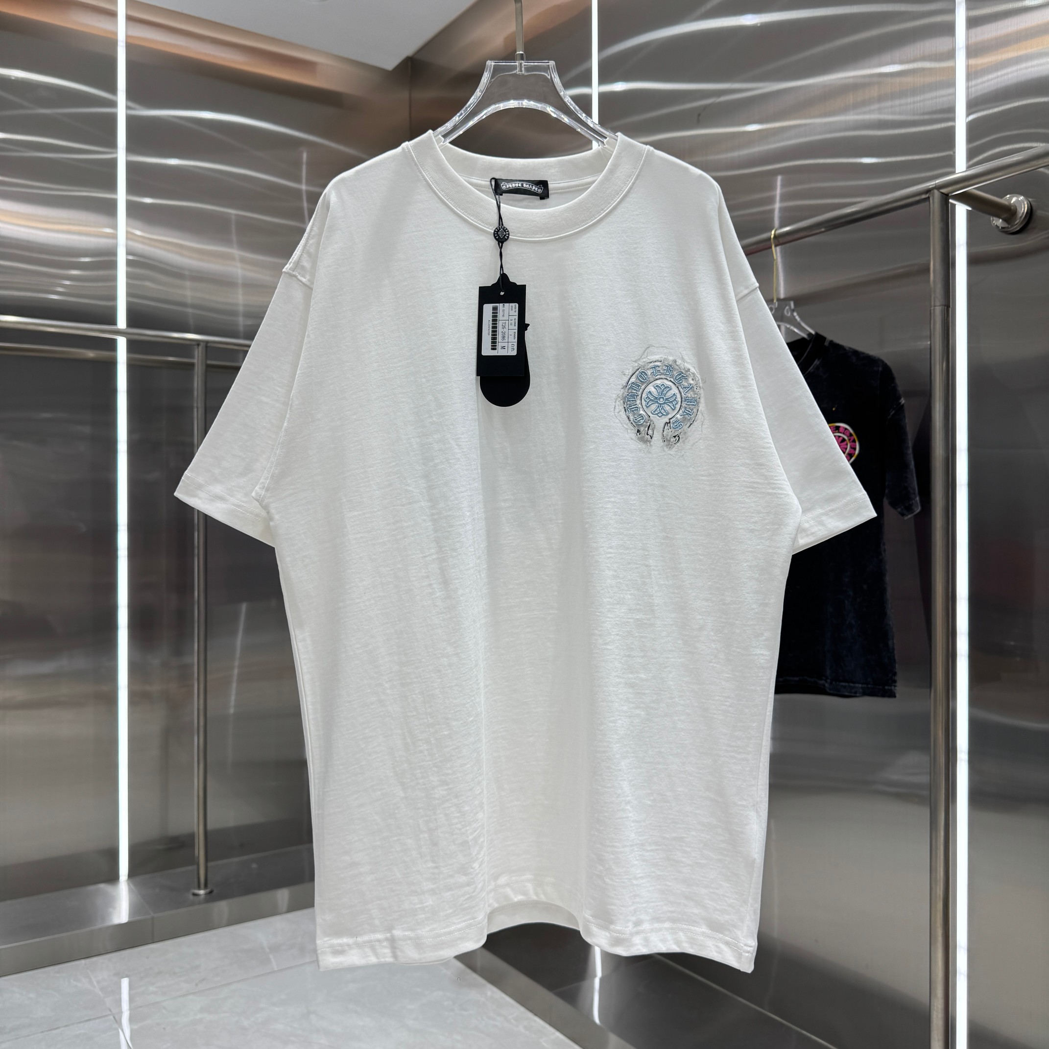 Chrome Hearts 克罗心 CH 春夏新款 2026 重工刺绣工艺短袖T恤 重工面料300克重