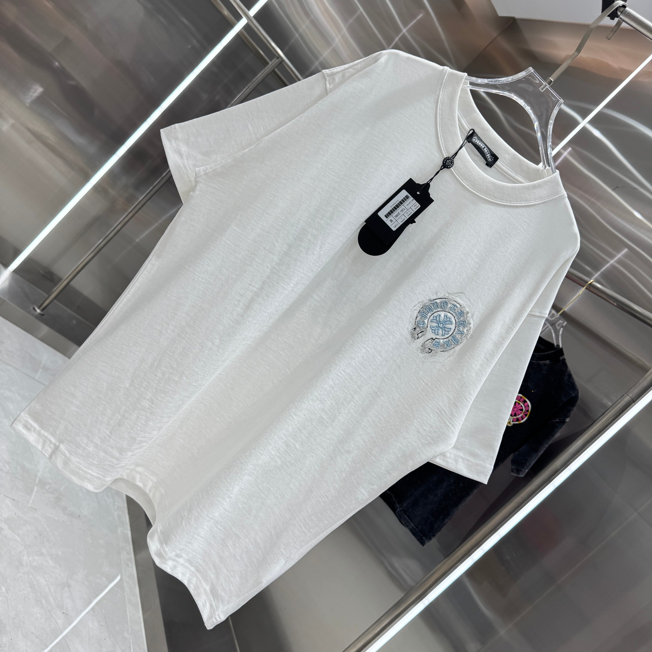 Chrome Hearts 克罗心 CH 春夏新款 2026 重工刺绣工艺短袖T恤 重工面料300克重