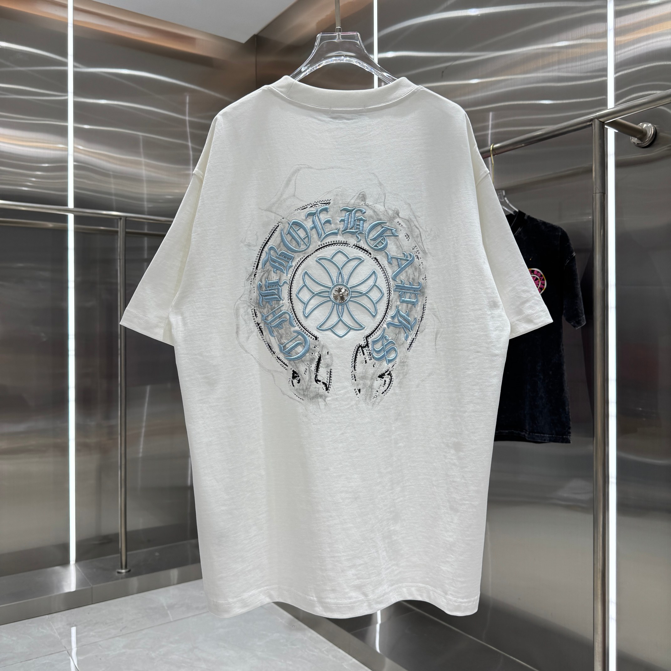 Chrome Hearts 克罗心 CH 春夏新款 2026 重工刺绣工艺短袖T恤 重工面料300克重