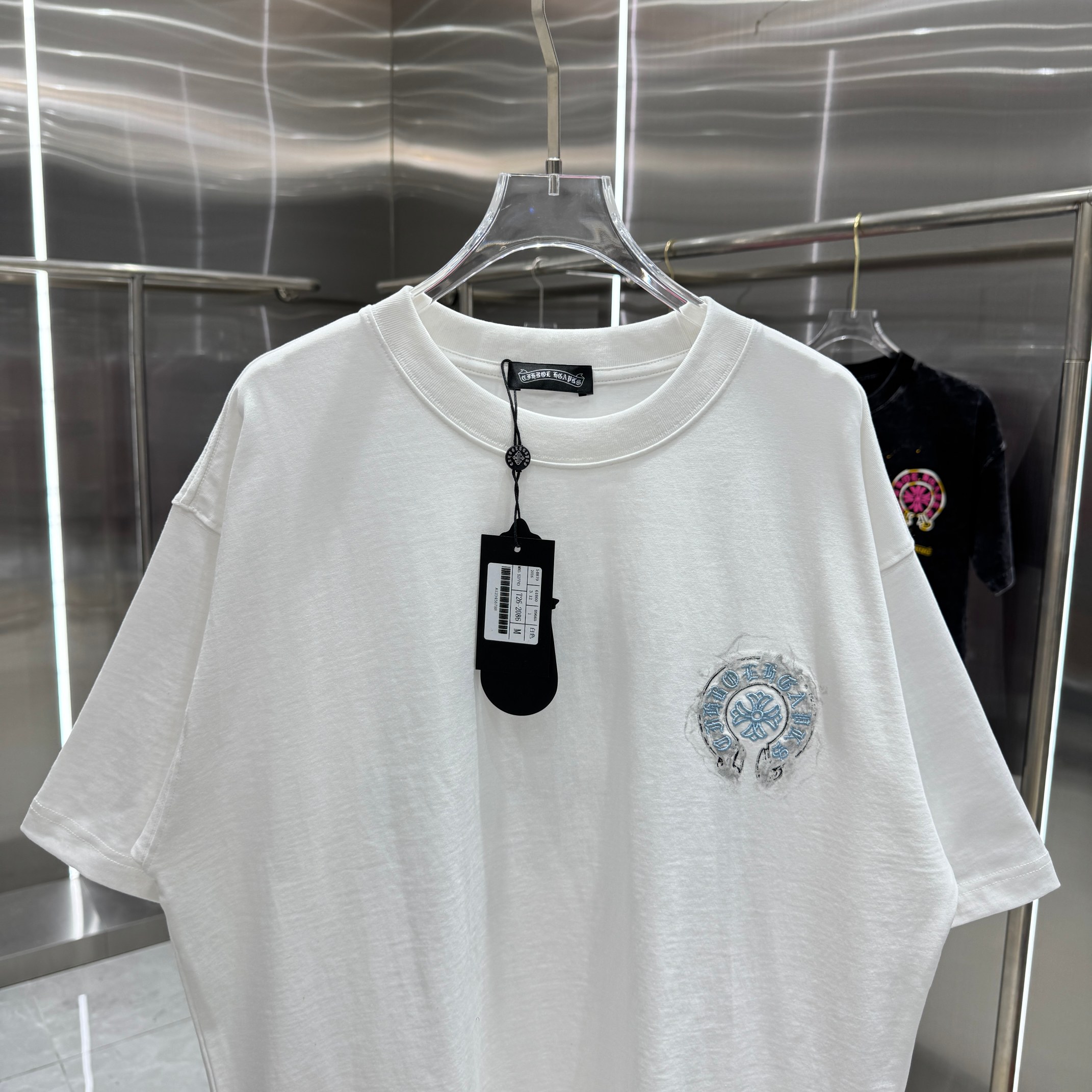 Chrome Hearts 克罗心 CH 春夏新款 2026 重工刺绣工艺短袖T恤 重工面料300克重