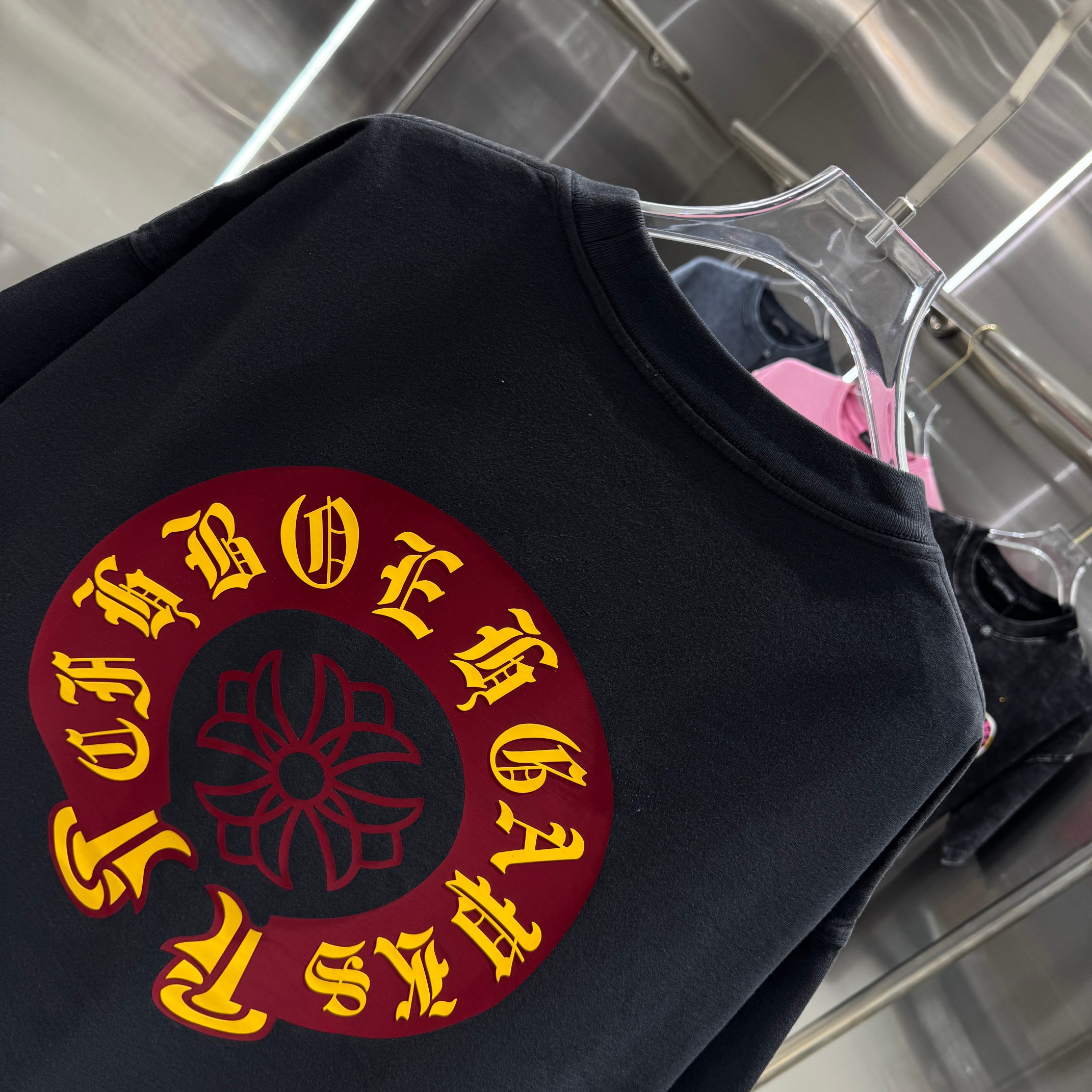 Chrome Hearts 克罗心 CH 春夏新款 2026 字母工艺短袖T恤 重工面料320克重