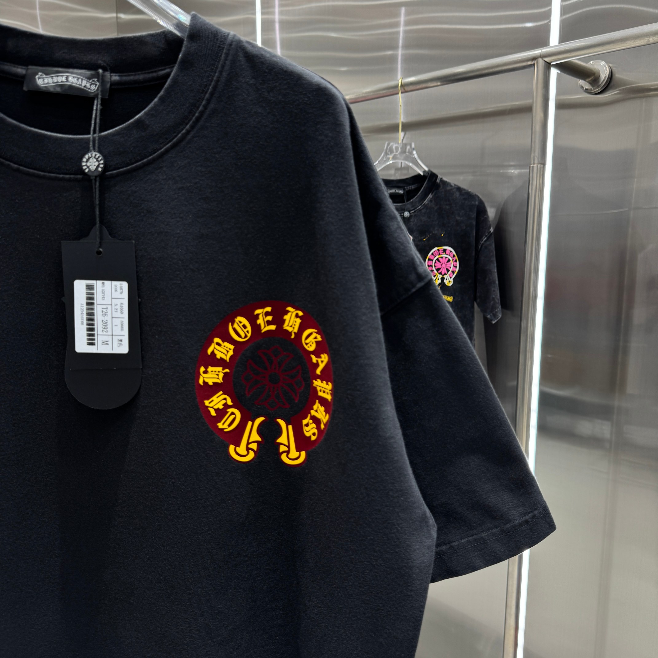 Chrome Hearts 克罗心 CH 春夏新款 2026 字母工艺短袖T恤 重工面料320克重