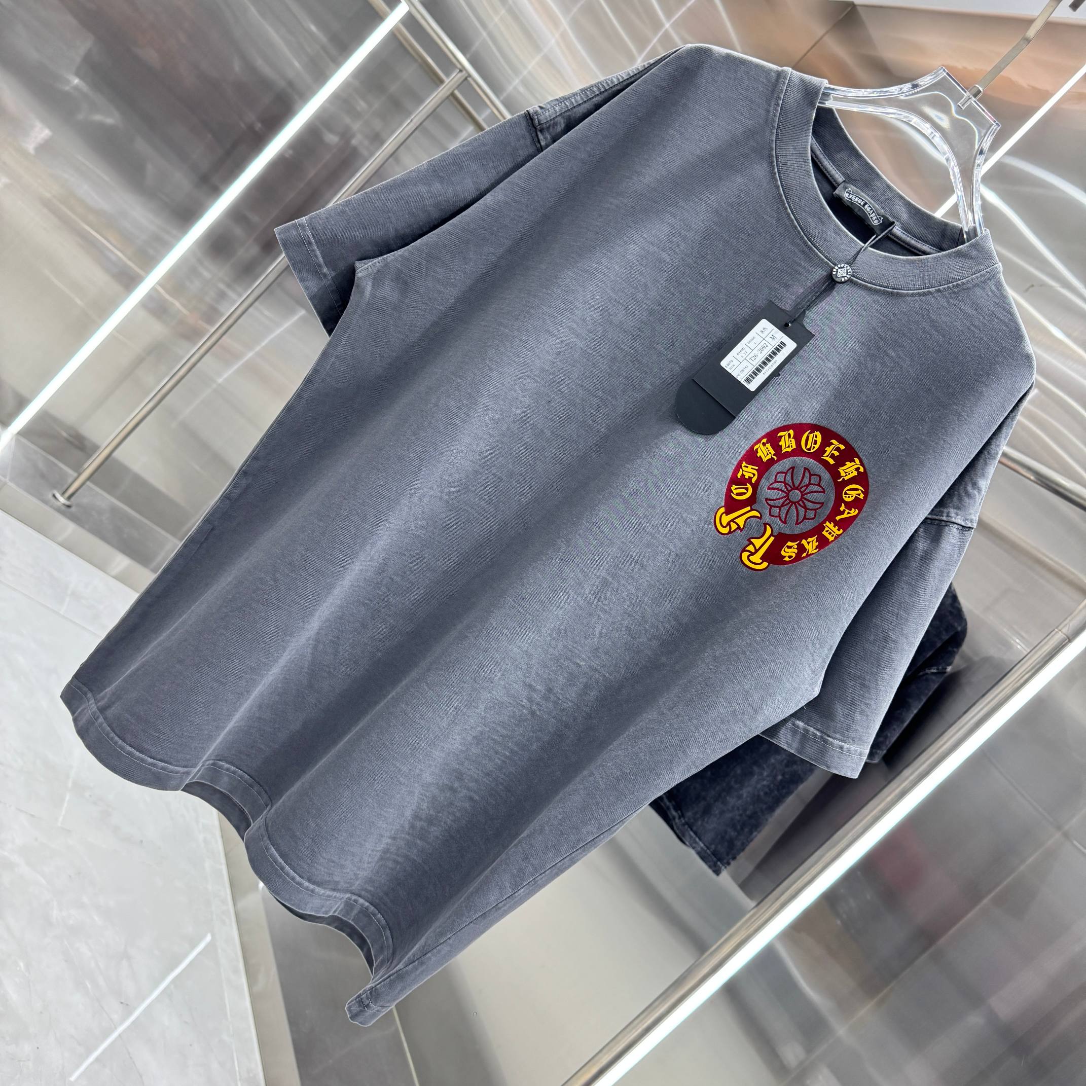 Chrome Hearts 克罗心 CH 春夏新款 2026 字母工艺短袖T恤 重工面料320克重