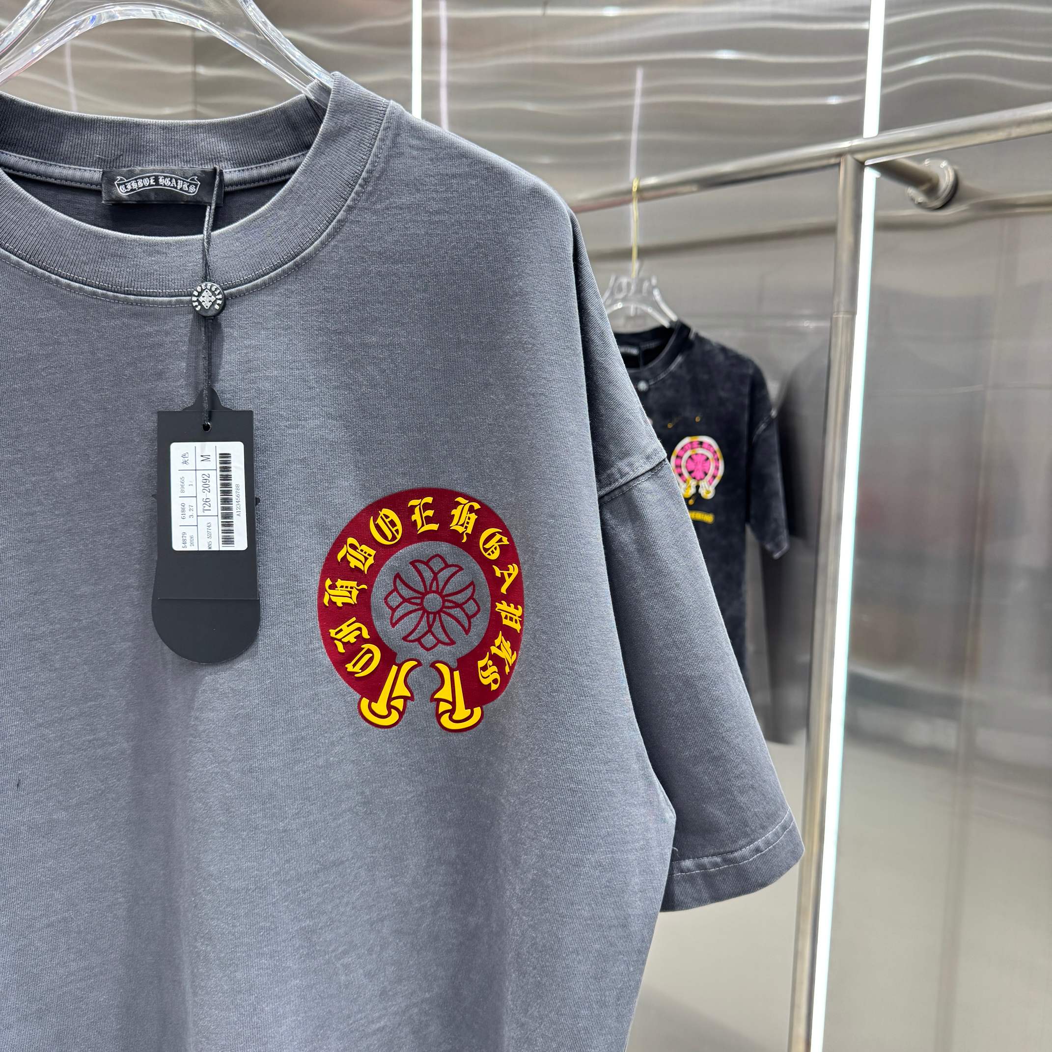 Chrome Hearts 克罗心 CH 春夏新款 2026 字母工艺短袖T恤 重工面料320克重