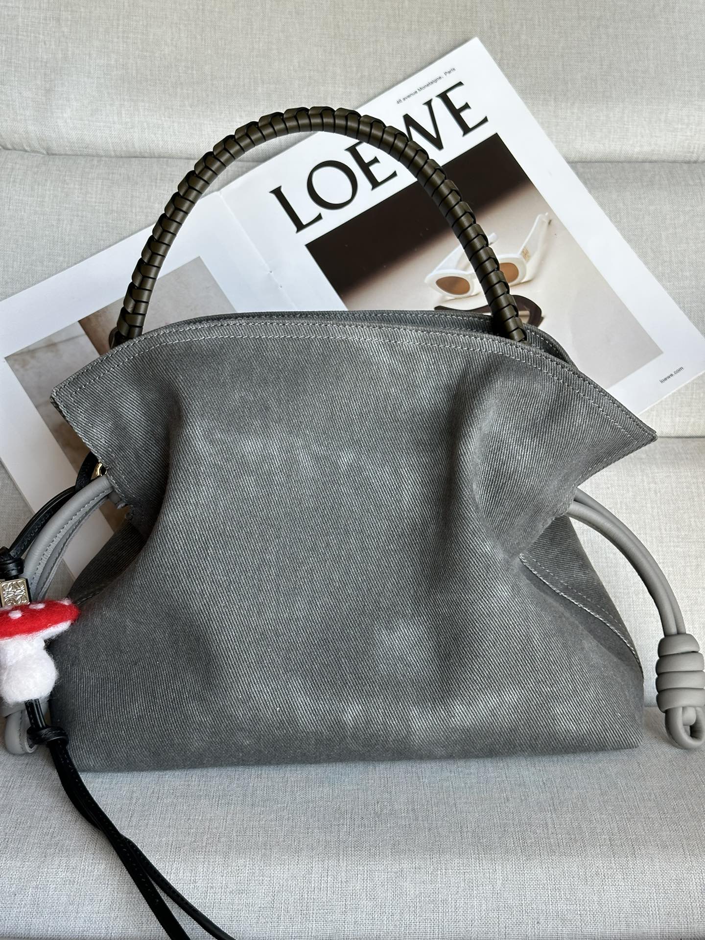 NO:341076,Super versatile hand-woven belt, length 53cm model, super rated Luo Yiwei, loewe19860909特级 百搭手工編织皮带 ,長度53cm 型号,特级罗意威,loewe,Bag