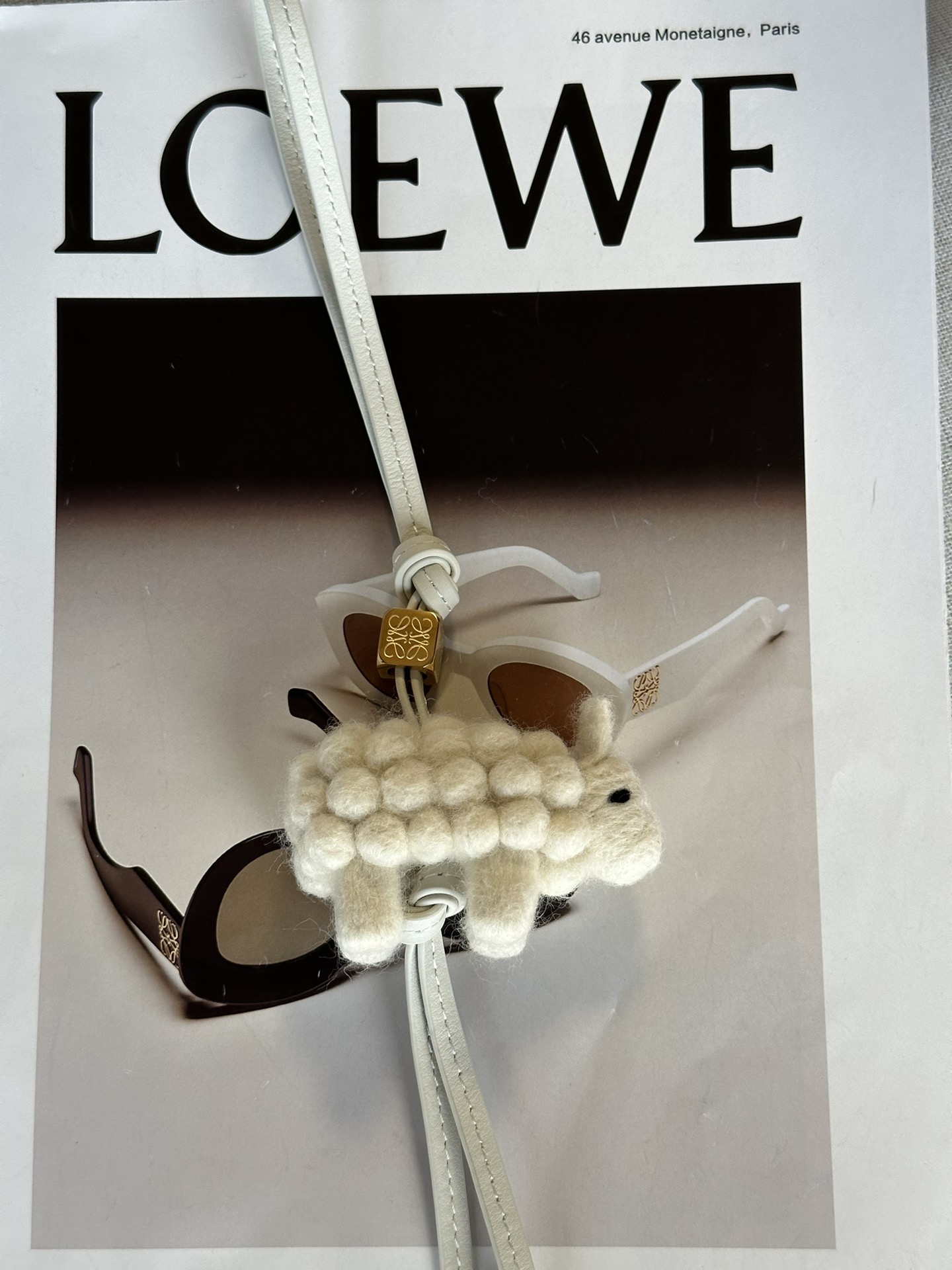 NO:185588,Little sheep ornaments, special Luo Yiwei, loewe19860909小绵羊挂饰,特级罗意威,loewe,Bag