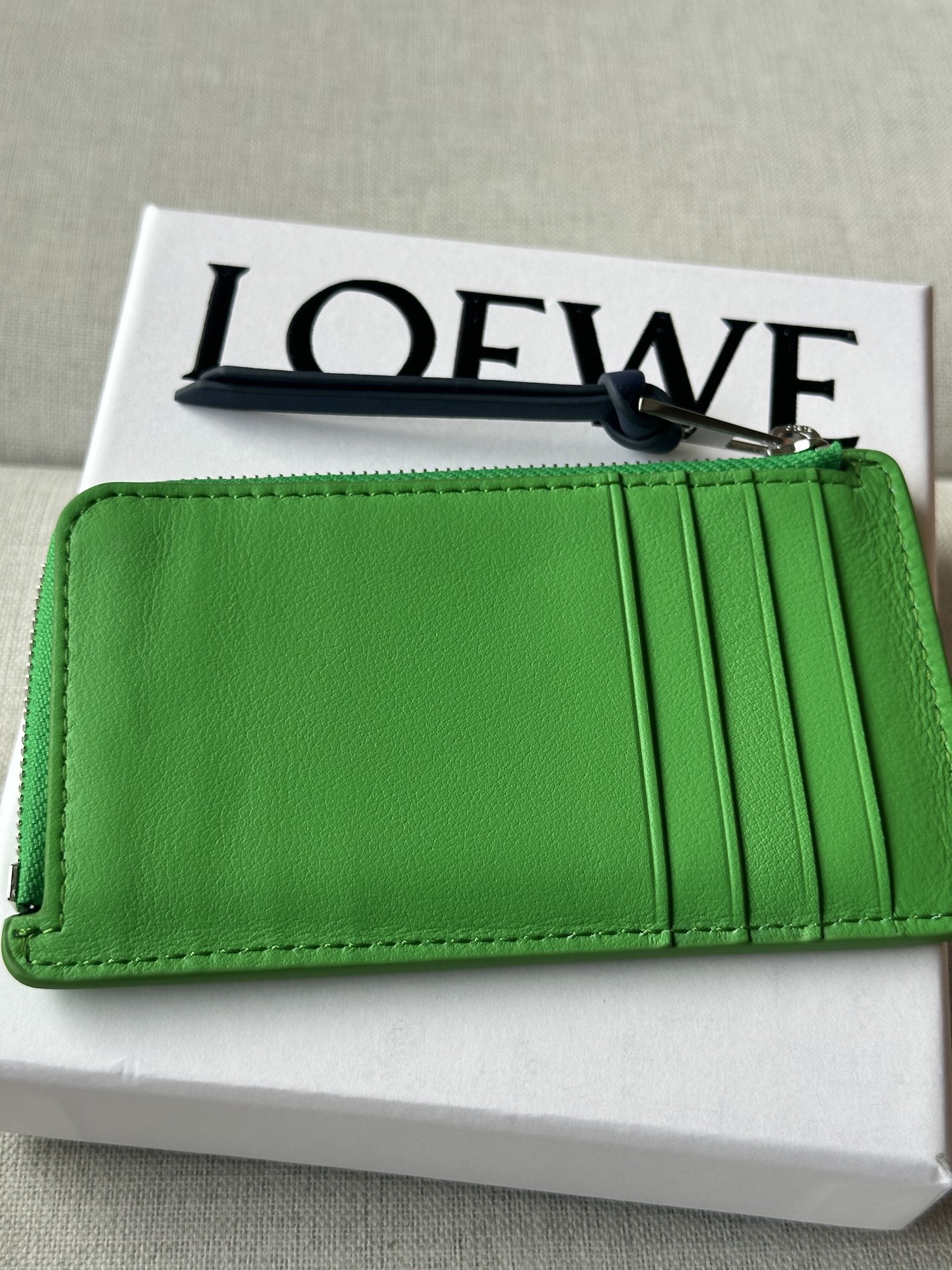 LOEWE Limited Edition Green Rabbit Card Holder - Embedded Design 6 i1749365222626 1447 0 6