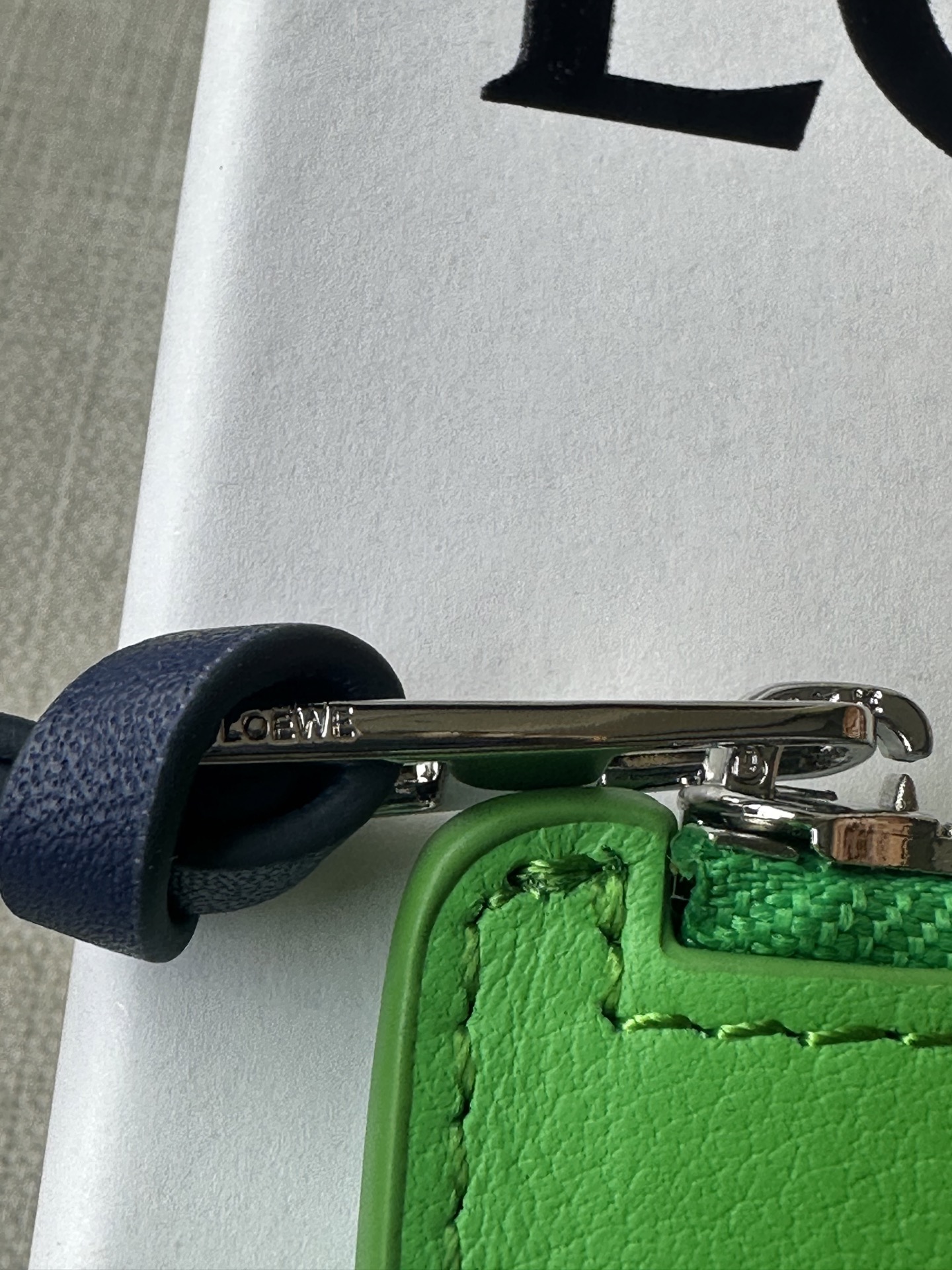LOEWE Limited Edition Green Rabbit Card Holder - Embedded Design 8 i1749365225820 7756 0 1