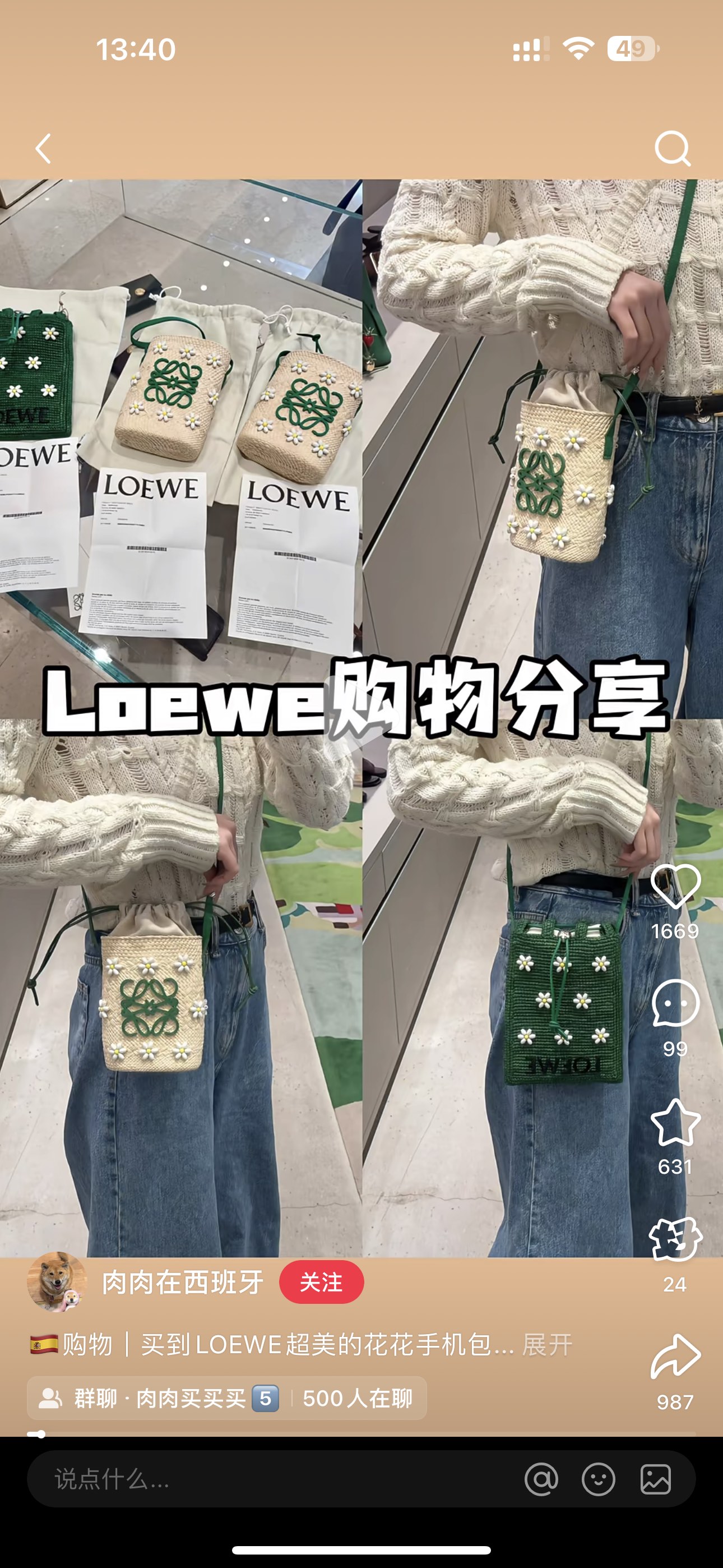 NO:341092,Super straw romance, encountering Rafia mobile phone bag, small daisy, special Luo Yiwei, loewe, espadrilles19860909特级草编浪漫,邂逅拉菲草手机包 小雏菊,特级罗意威,loewe,espadrilles,Bag