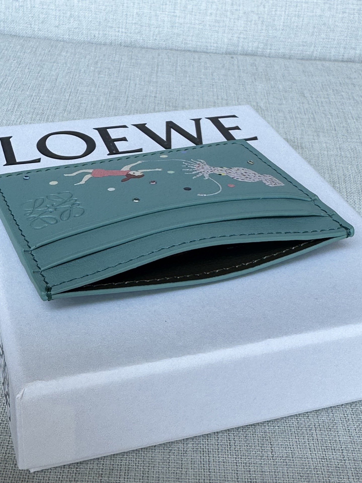 Loewe Suna Fujita Octopus Card Holder Leather - Limited Edition 8 i1757736941519 5377 0 7