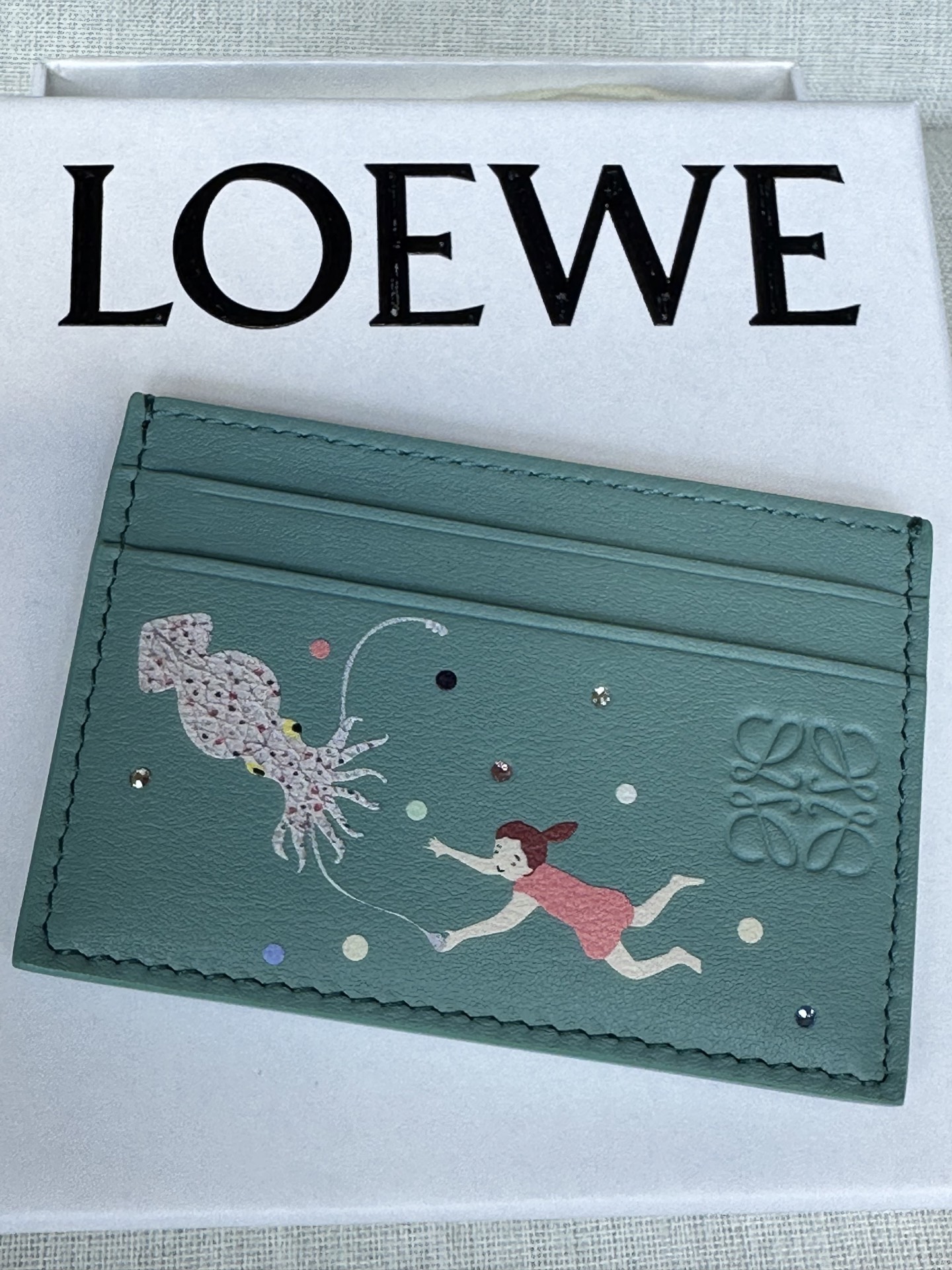 Loewe Suna Fujita Octopus Card Holder Leather - Limited Edition 3 i1757736941519 5390 0 1