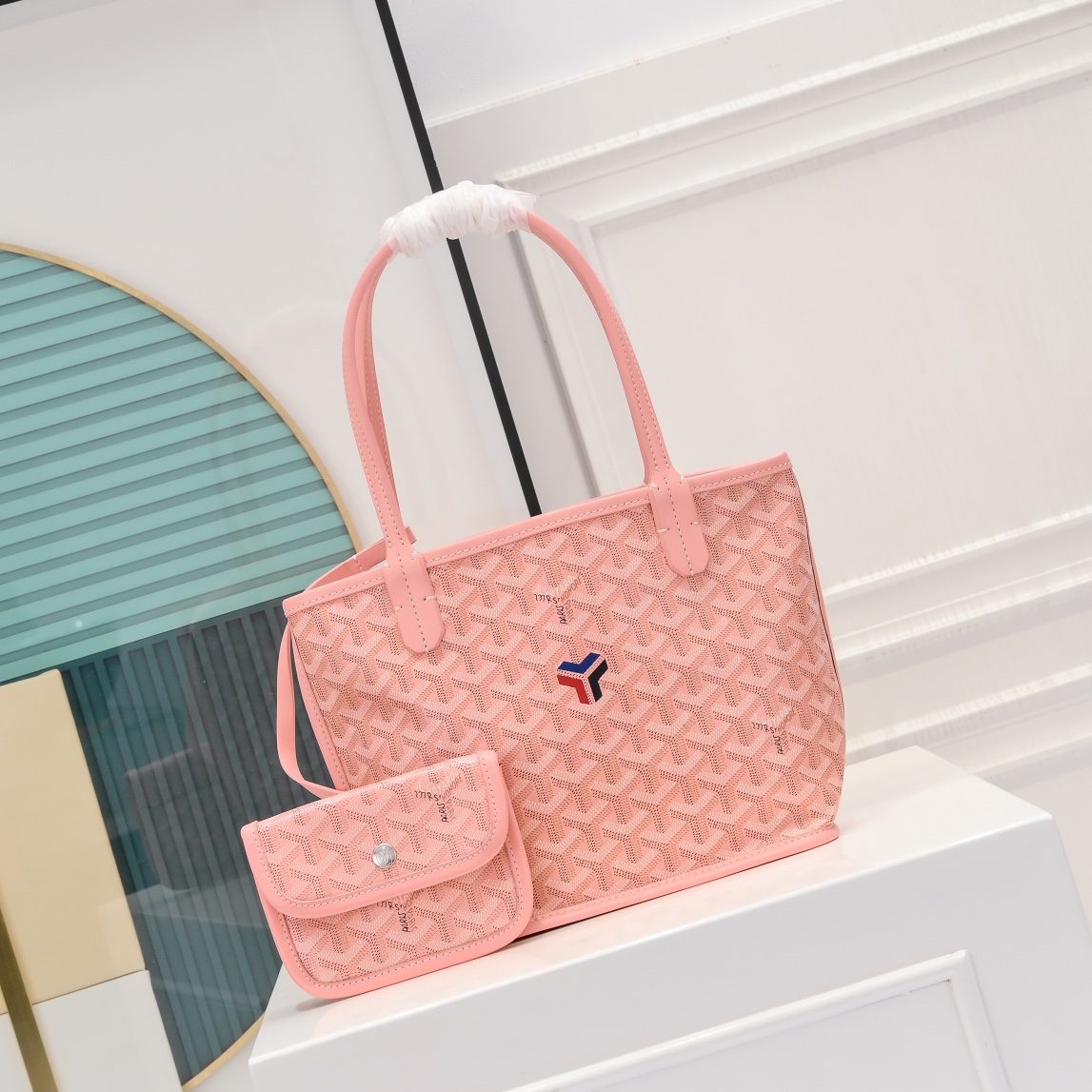 Goyard Mini Bags Tote Bags Pink Mini