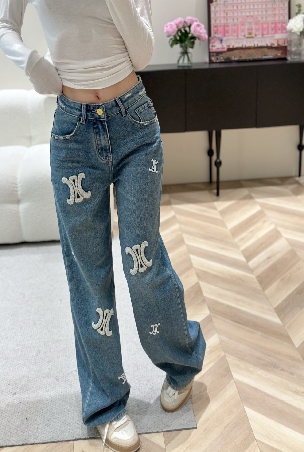 Clothing Jeans Blue Cotton Fall/Winter Collection