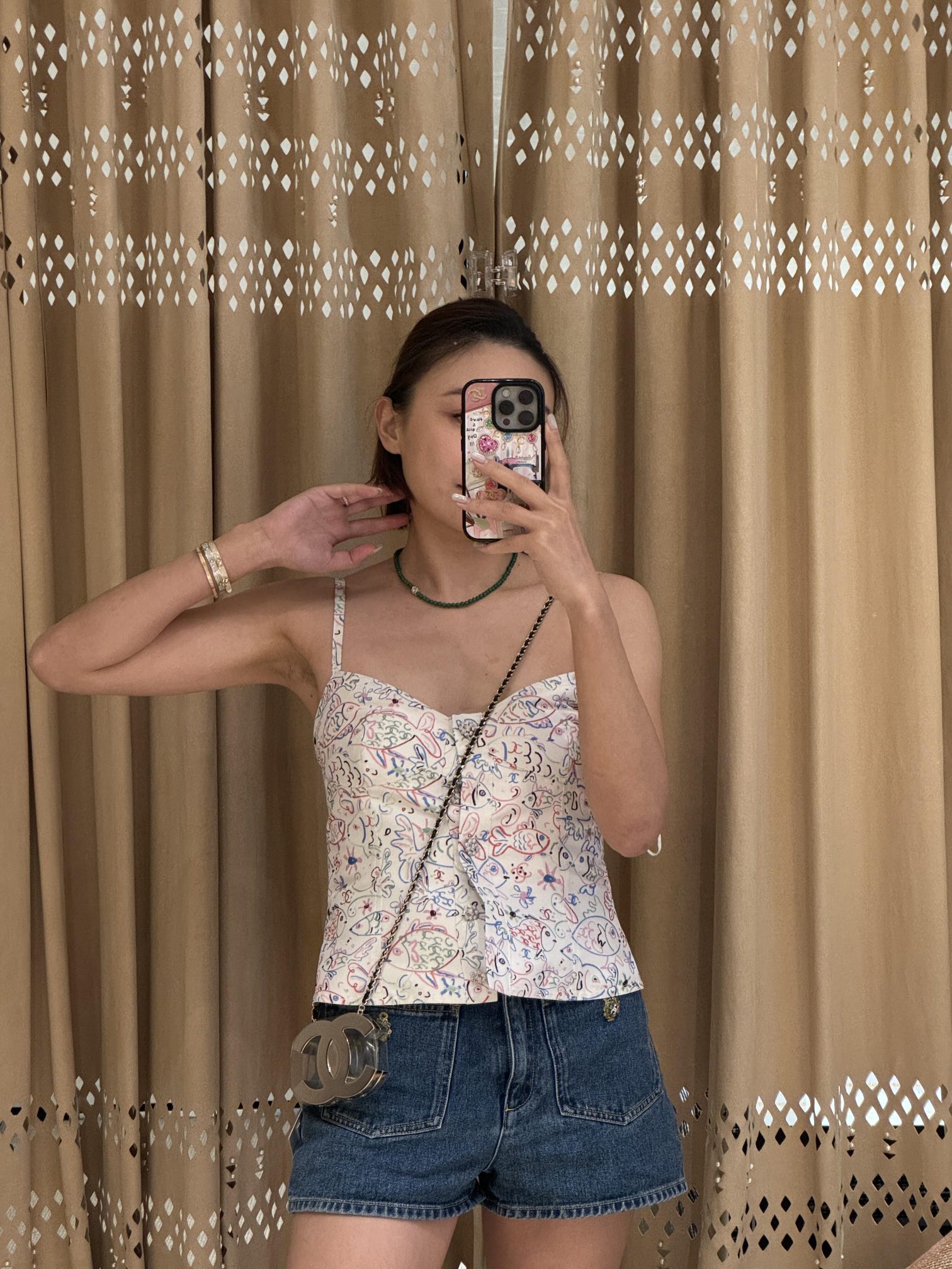 Chanel 25S Resort Graffiti Print Cami Top - Summer Fashion Essential 3 i1732873243 6523 4