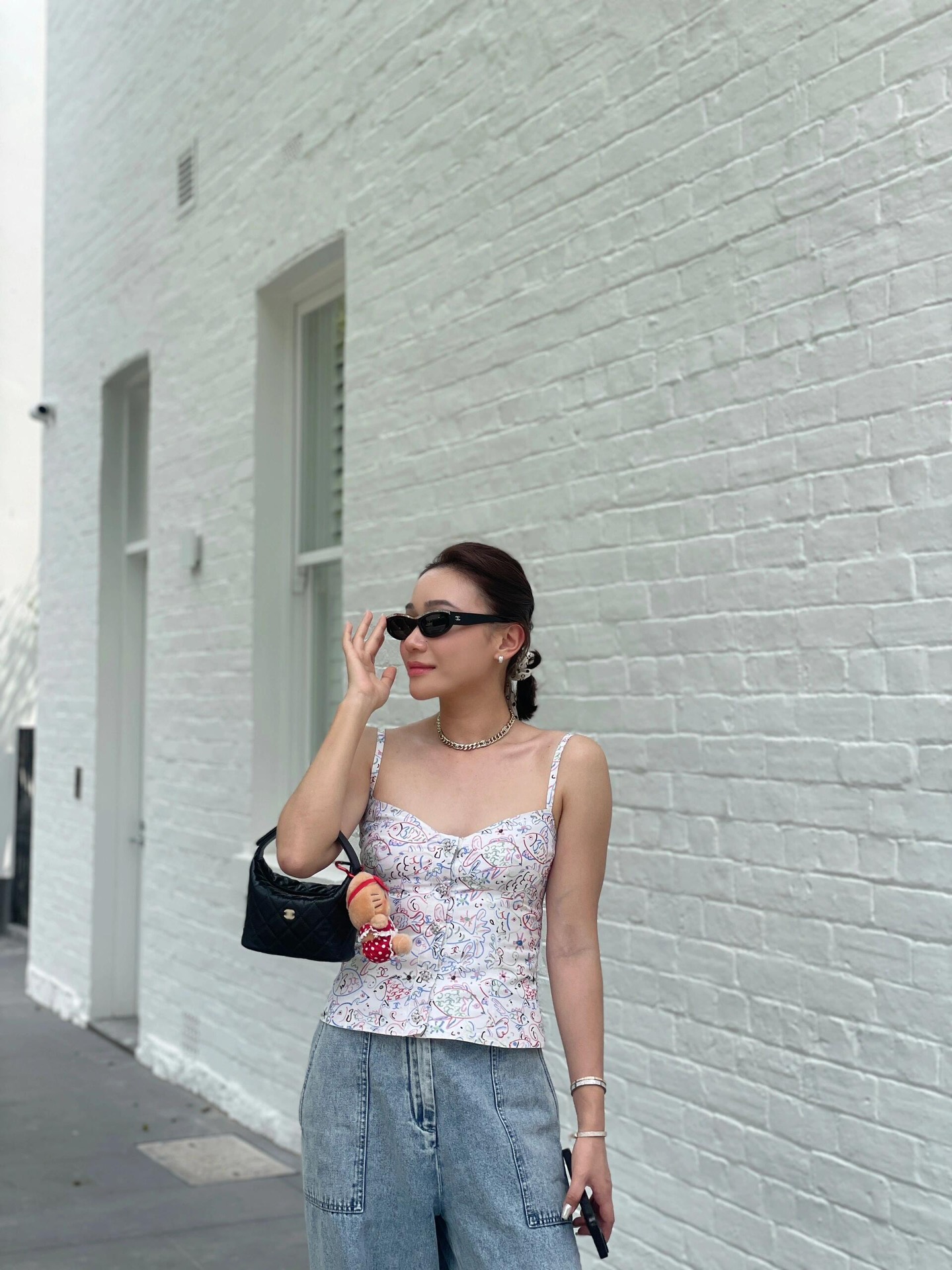 Chanel 25S Resort Graffiti Print Cami Top - Summer Fashion Essential 7 i1732873243 8074 3