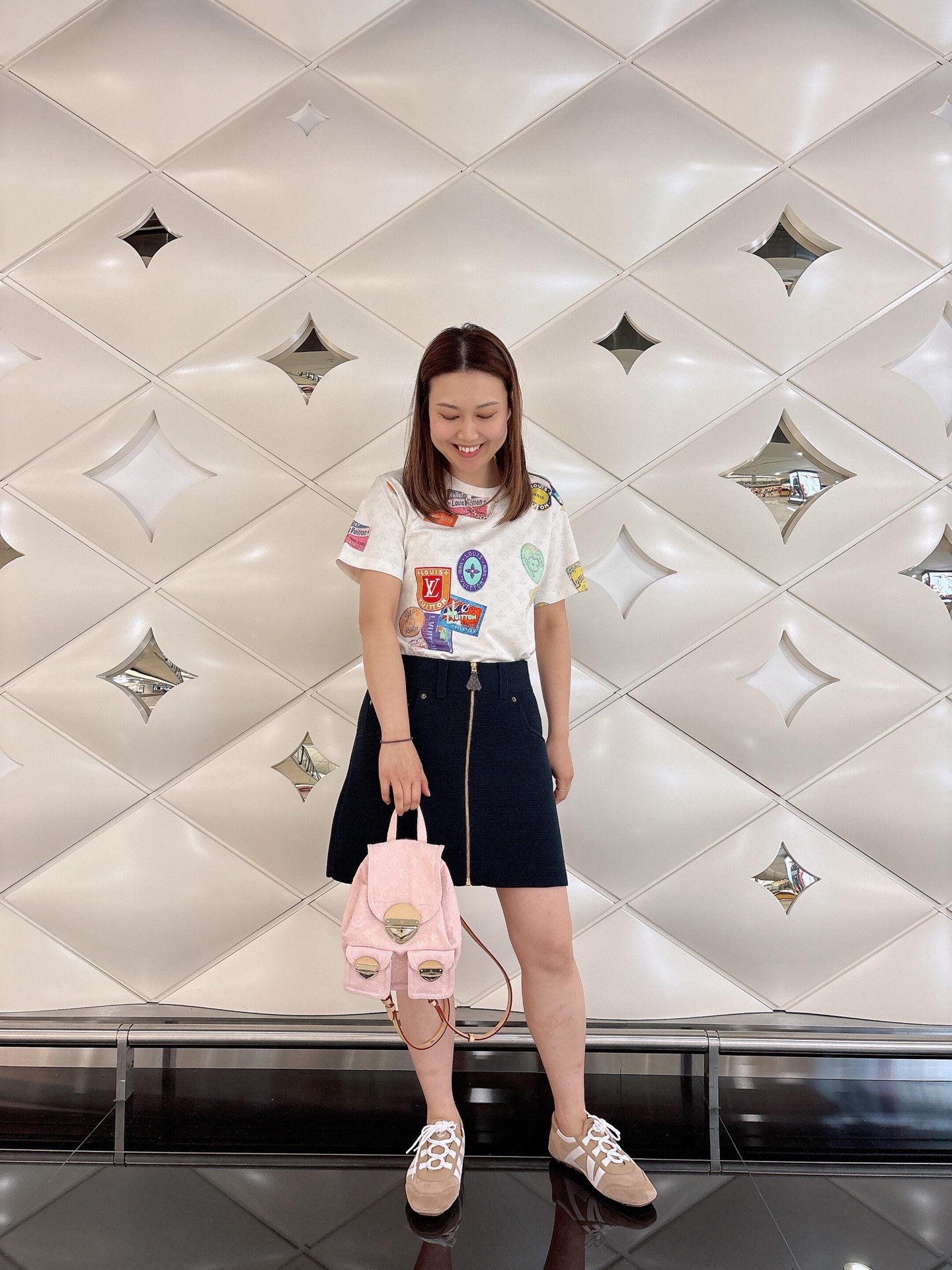 Louis Vuitton Women's Cotton Knit T-Shirt with Monogram Logo and Chain Detail 3 i1745986568113 2668 0 2