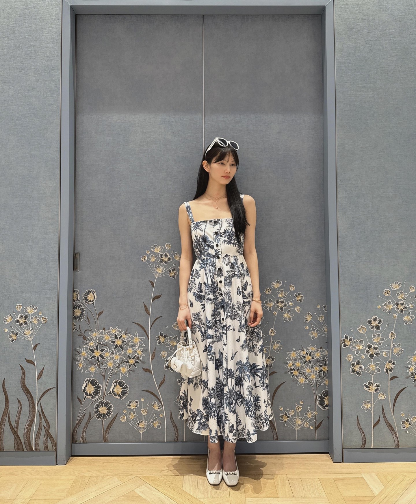 Dior 25SS Tropical Print Cotton Sundress - Elegant Summer Style 10 i1747648103438 3854 0 8